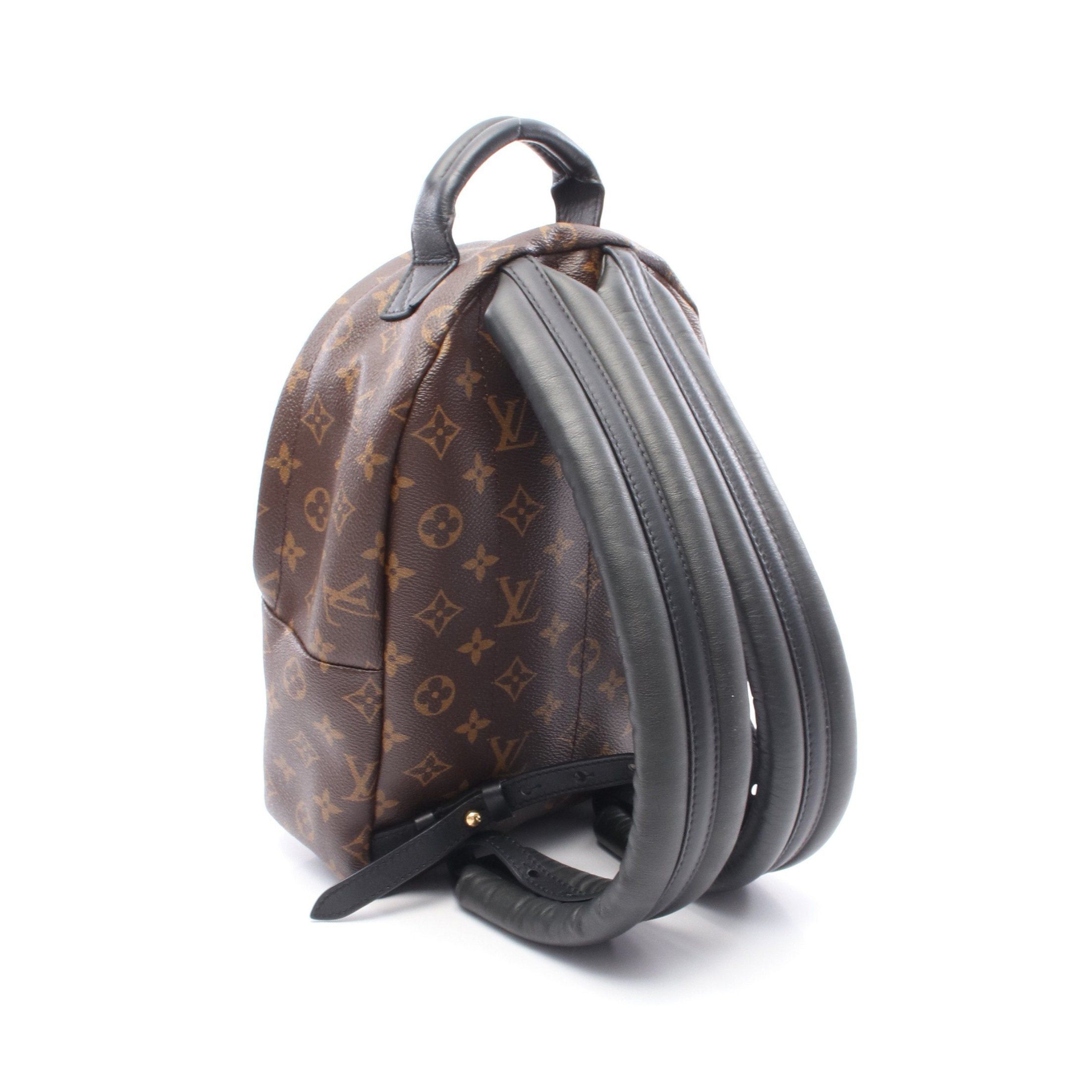 Louis Vuitton Louis Vuitton Palm Springs Pm Monogram Backpack Rucksack Leather Brown Black Size ONE SIZE - 2 Thumbnail