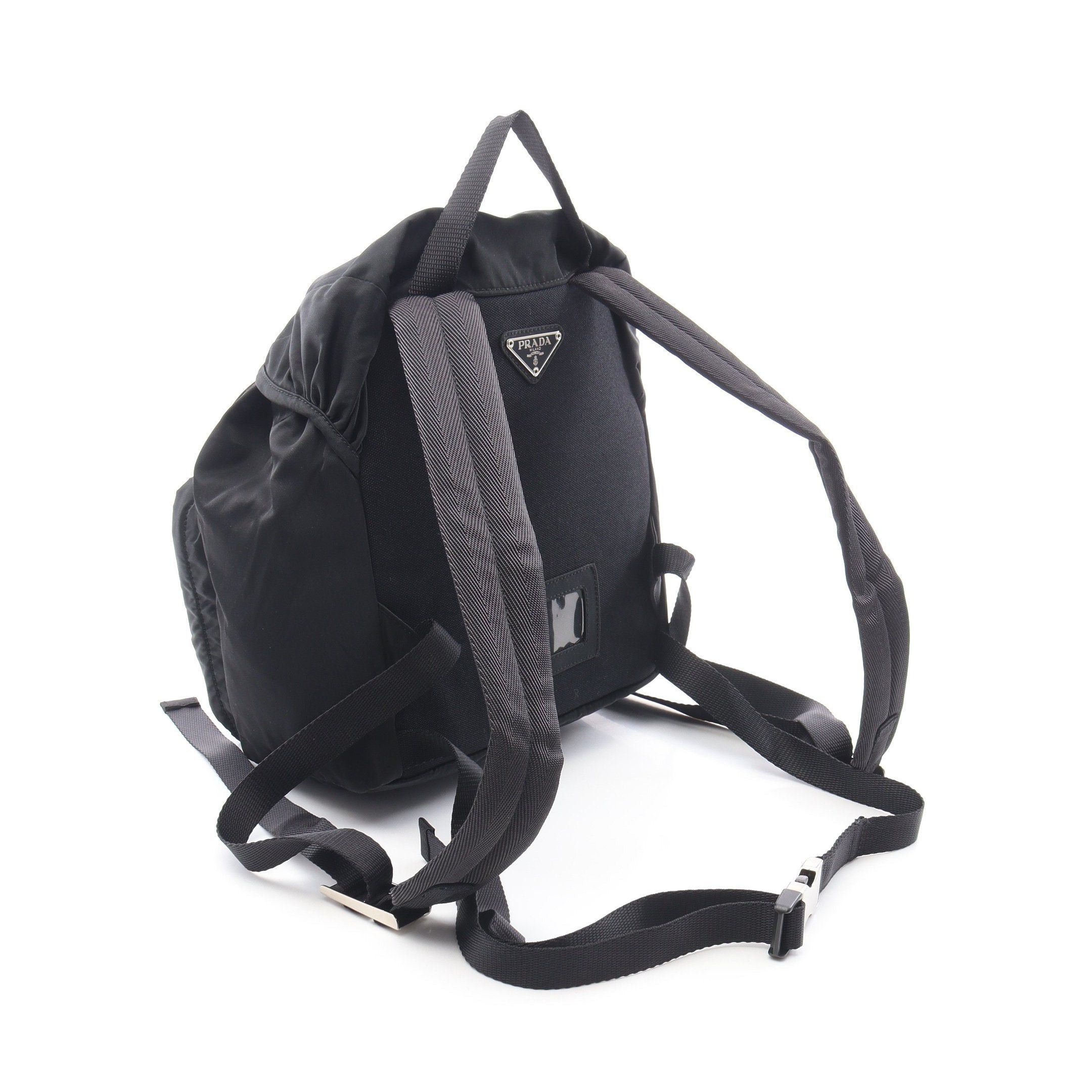 Prada Prada Tessuto Montagn Backpack Rucksack Nylon Black Size ONE SIZE - 2 Thumbnail