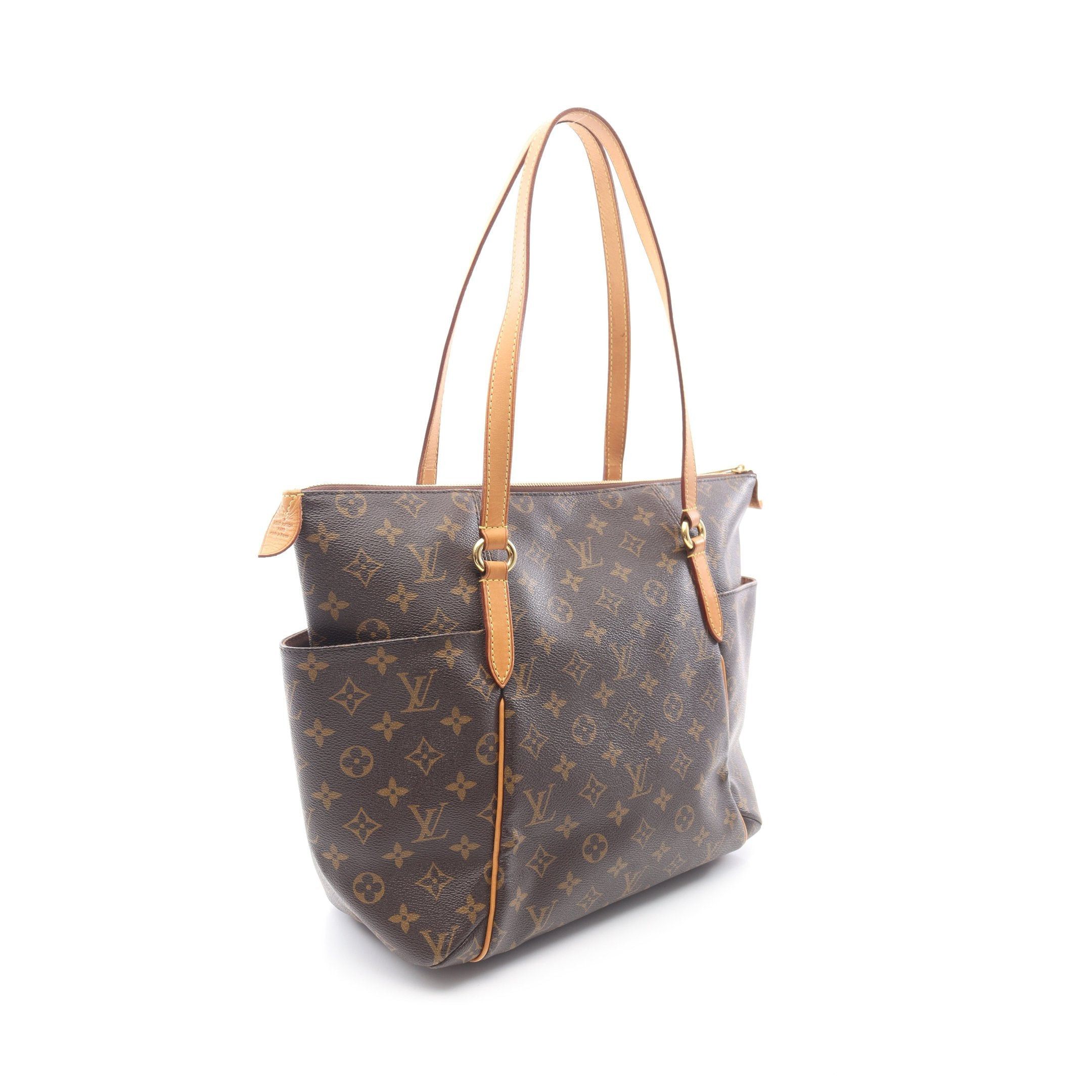Louis Vuitton Louis Vuitton Totally Mm Monogram Shoulder Bag Tote Leather Brown Size ONE SIZE - 2 Thumbnail