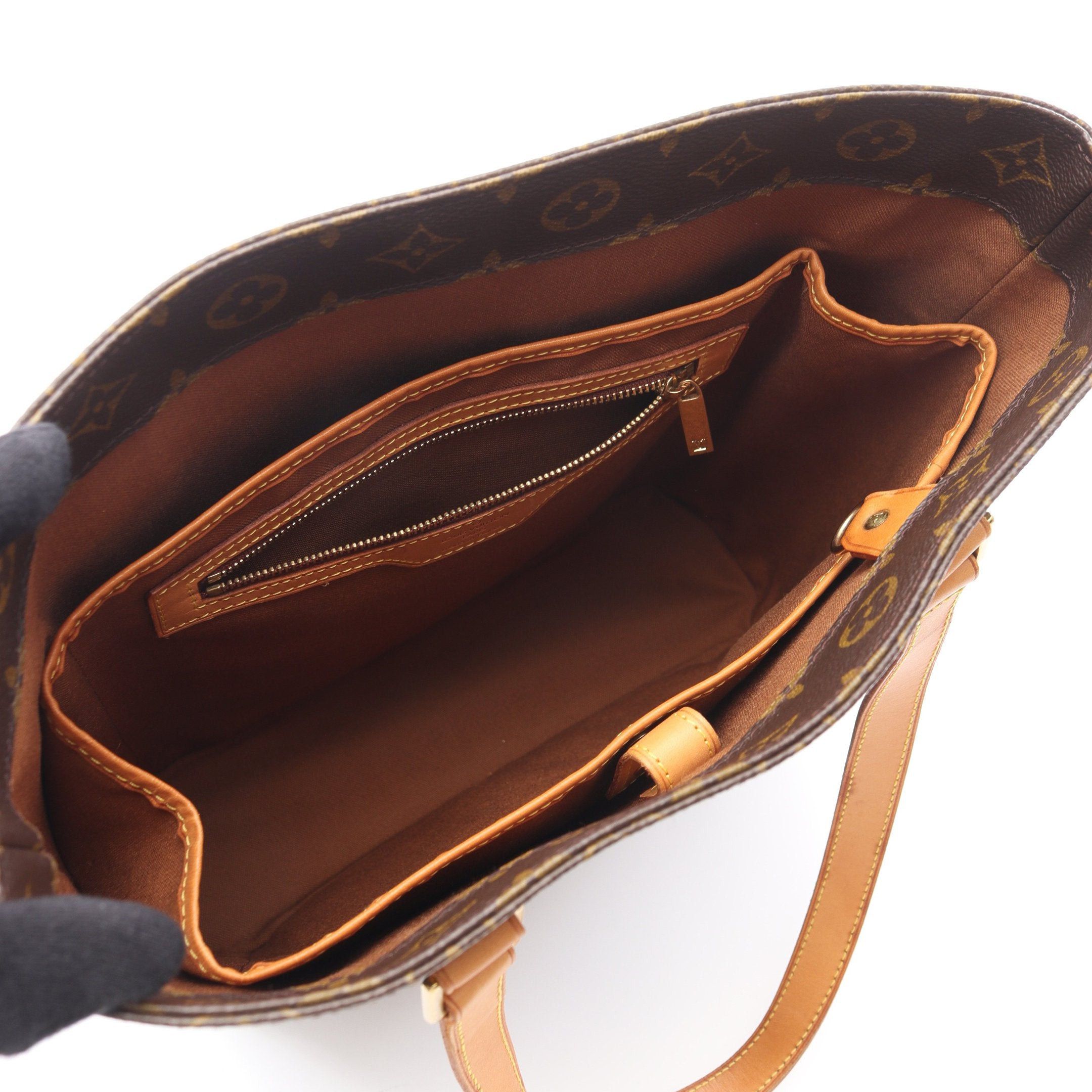 Louis Vuitton Louis Vuitton Vivian Gm Monogram Shoulder Bag Tote Leather Brown Size ONE SIZE - 3 Thumbnail