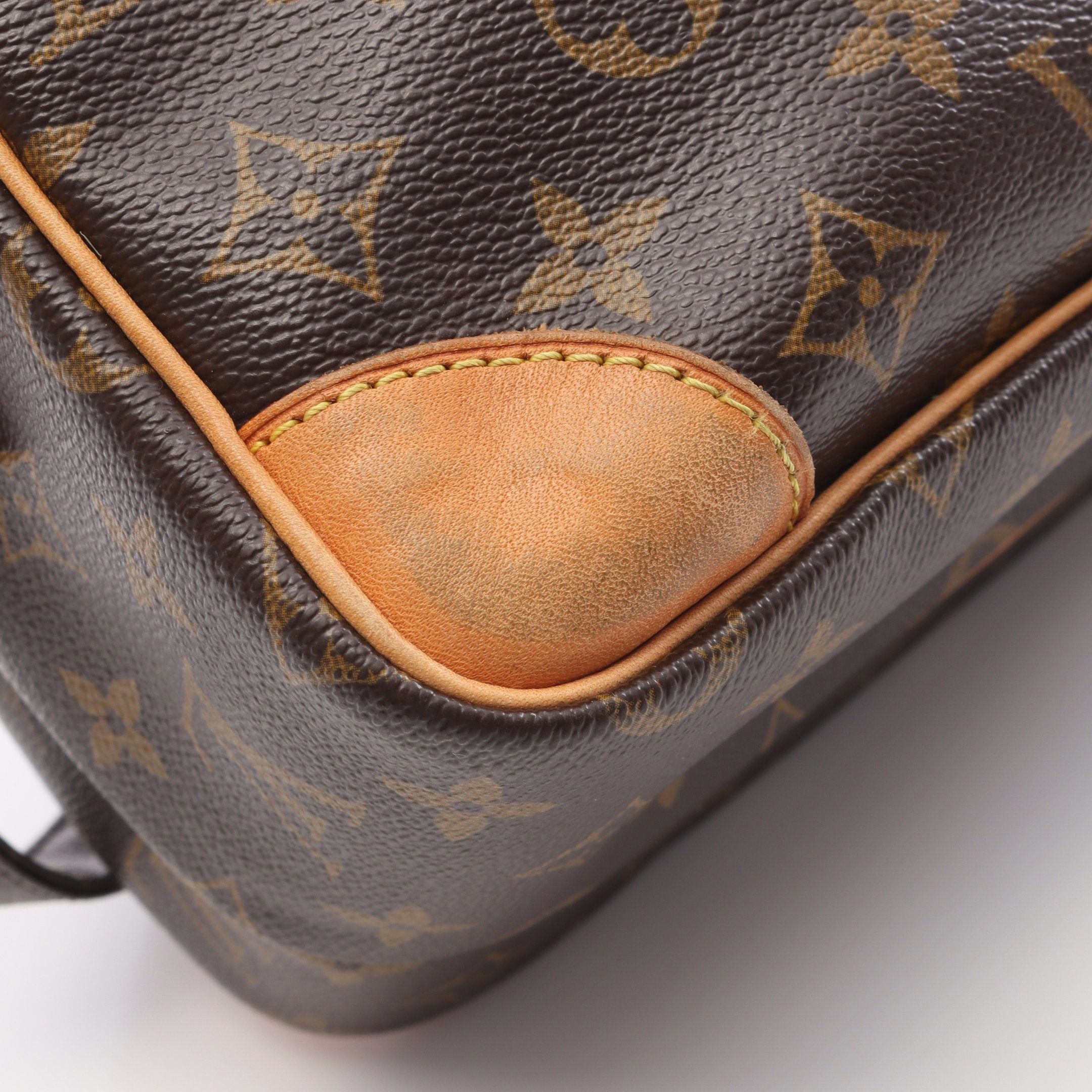 Louis Vuitton Louis Vuitton Nil Monogram Shoulder Bag Leather Brown Size ONE SIZE - 6 Thumbnail