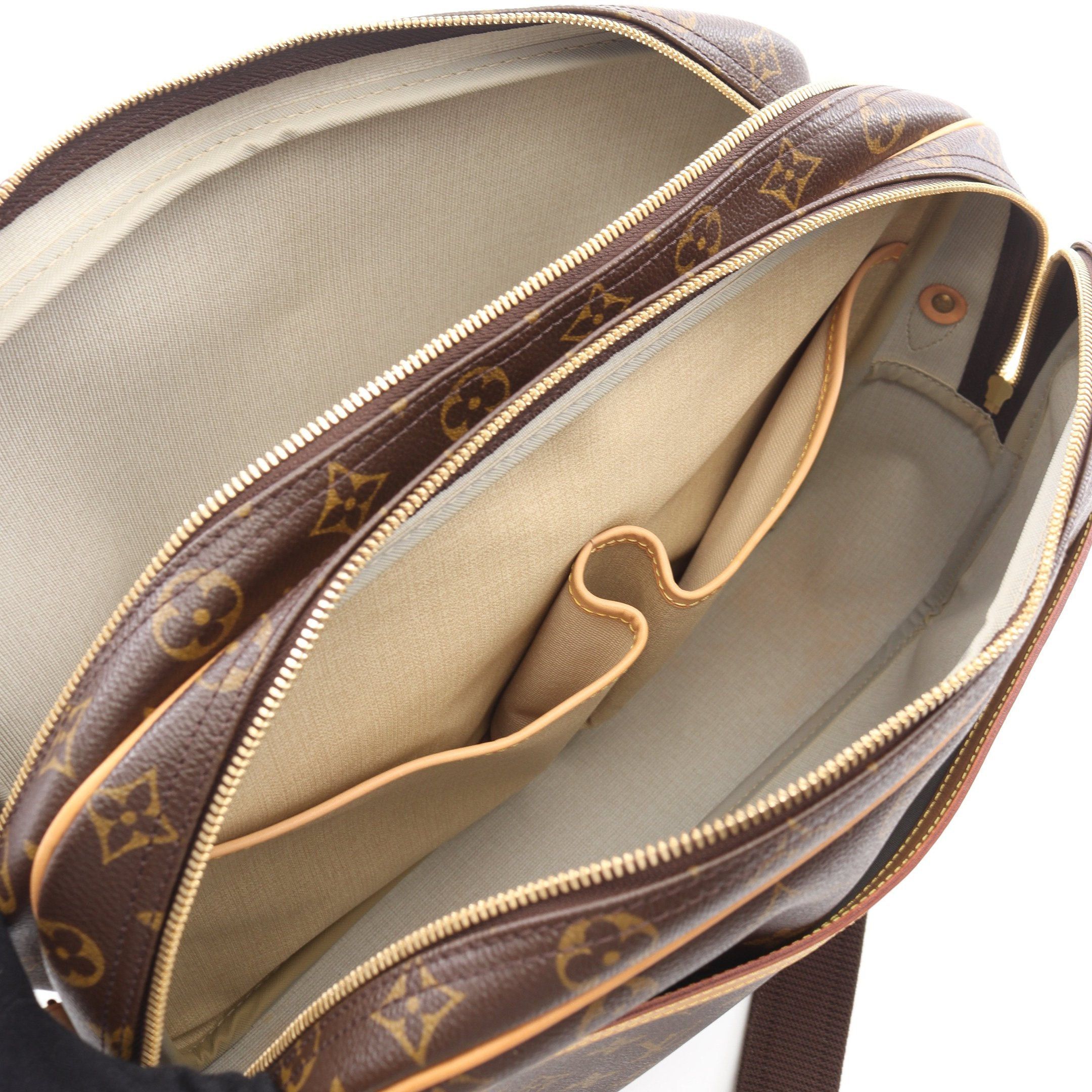 Louis Vuitton Louis Vuitton Reporter Gm Monogram Shoulder Bag Leather Brown Size ONE SIZE - 3 Thumbnail