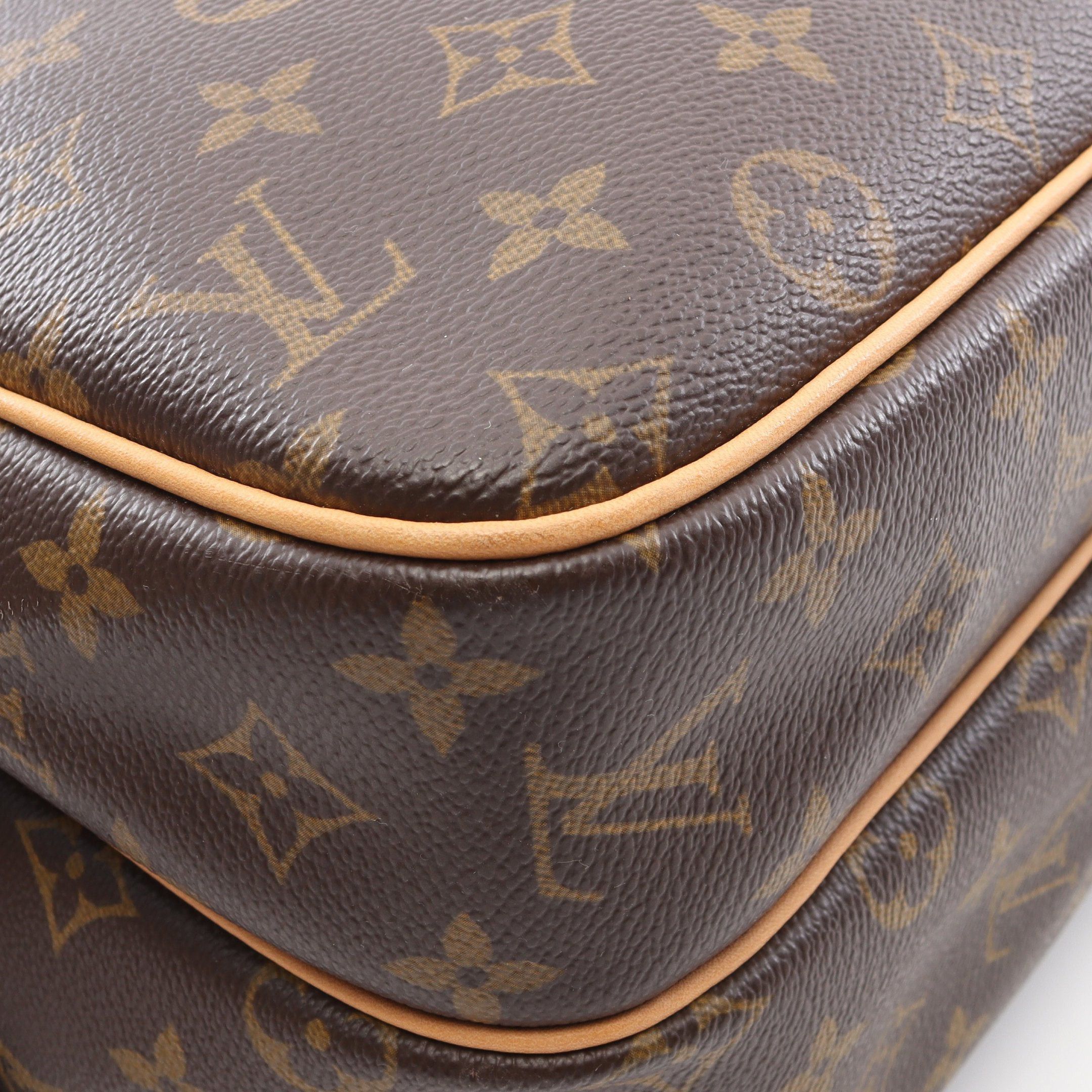 Louis Vuitton Louis Vuitton Reporter Gm Monogram Shoulder Bag Leather Brown Size ONE SIZE - 6 Thumbnail