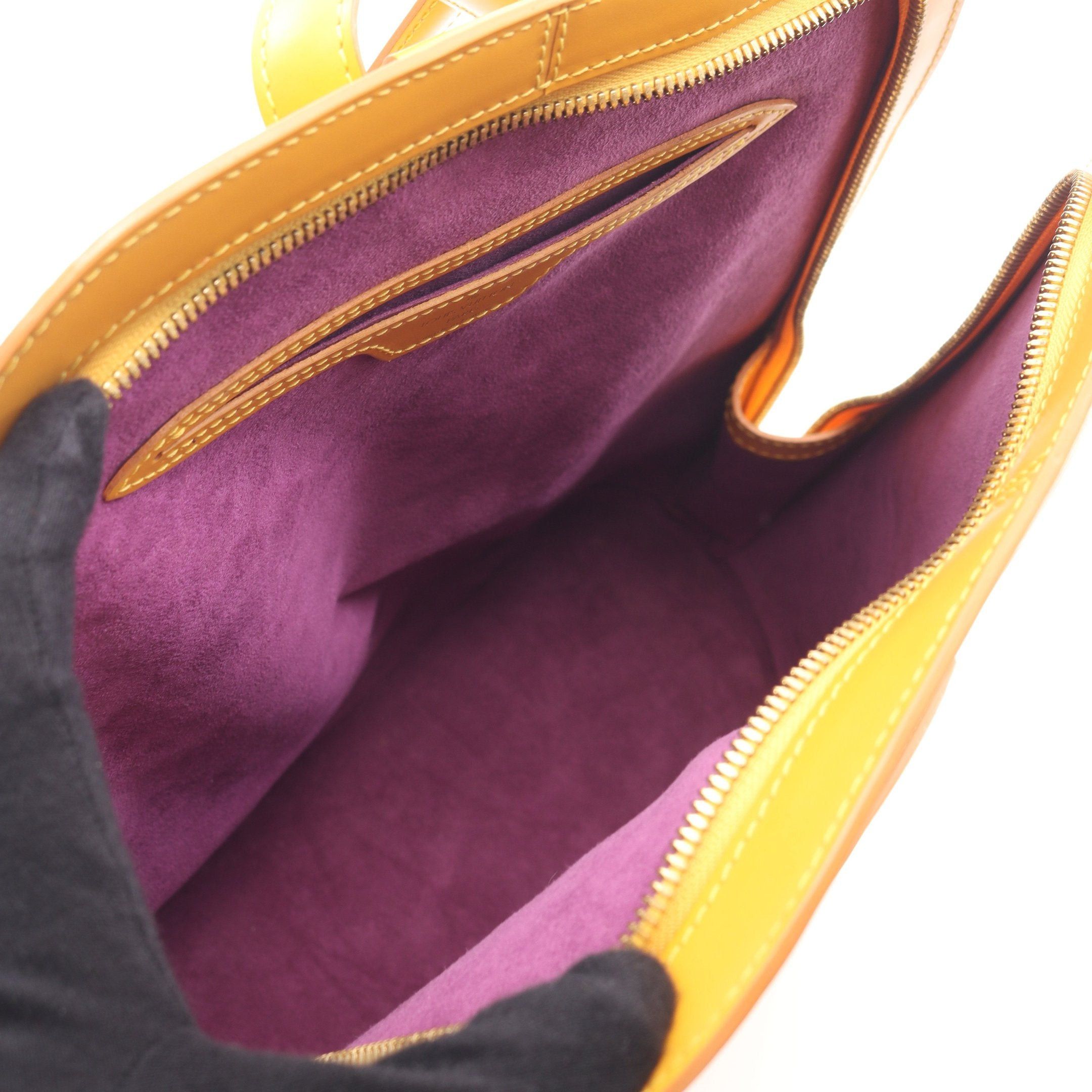 Louis Vuitton Louis Vuitton Gobelins Epi Tassi Yellow Backpack Rucksack Leather Size ONE SIZE - 3 Thumbnail