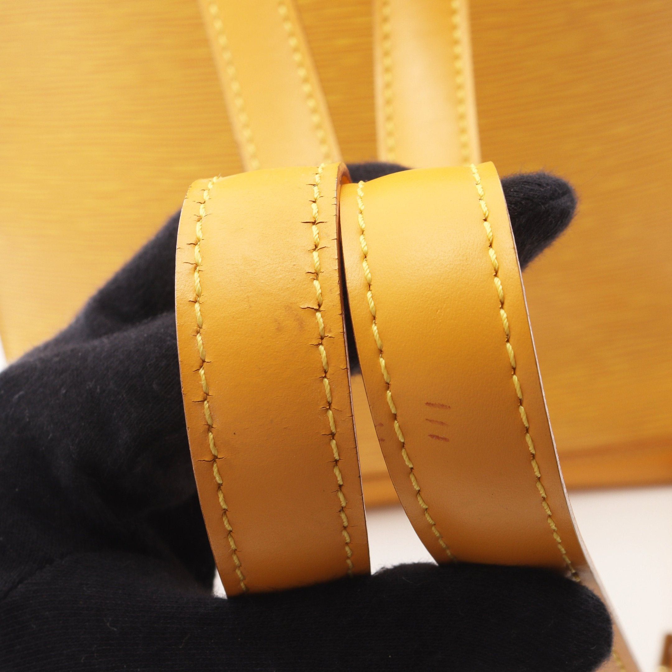 Louis Vuitton Louis Vuitton Gobelins Epi Tassi Yellow Backpack Rucksack Leather Size ONE SIZE - 8 Thumbnail