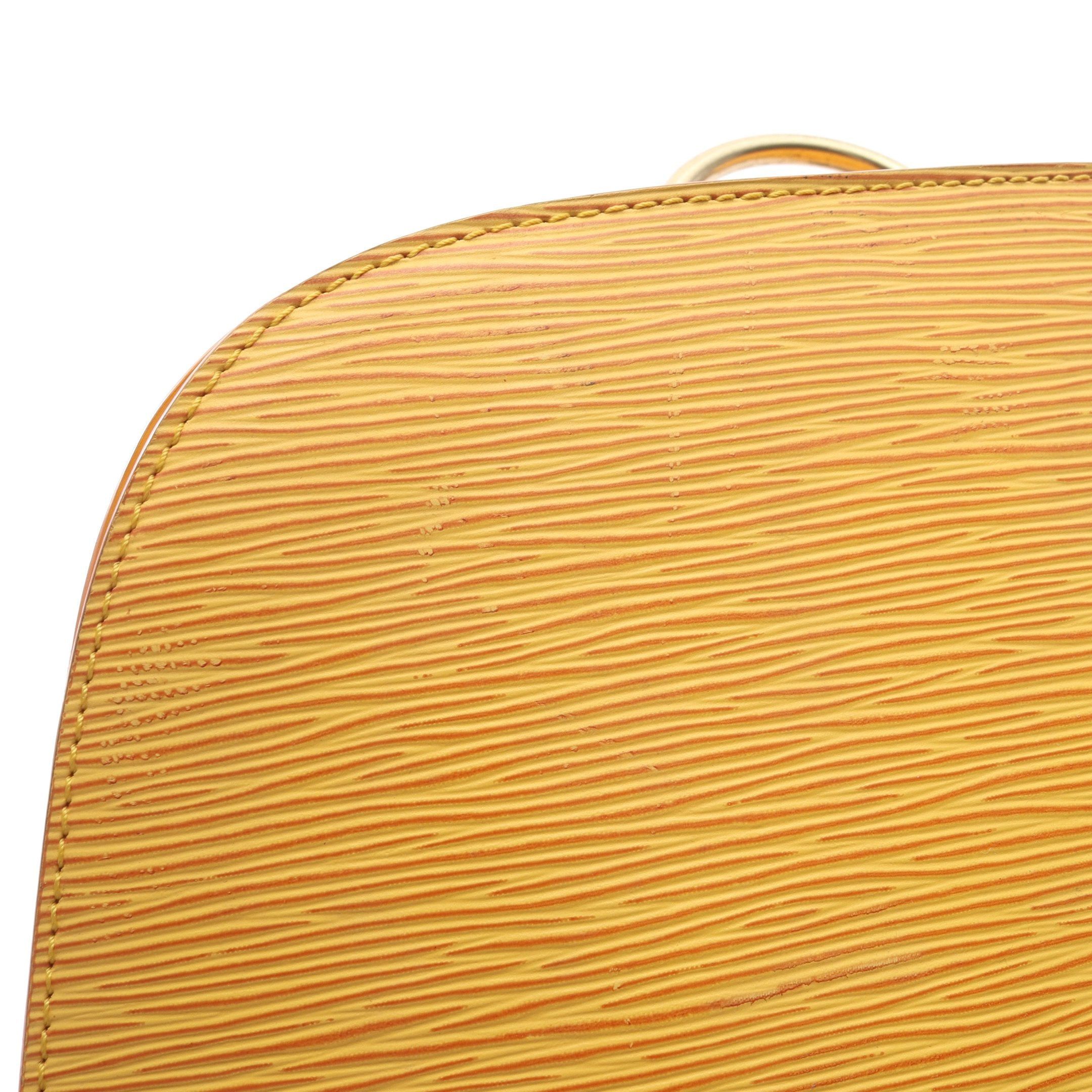 Louis Vuitton Louis Vuitton Gobelins Epi Tassi Yellow Backpack Rucksack Leather Size ONE SIZE - 9 Thumbnail