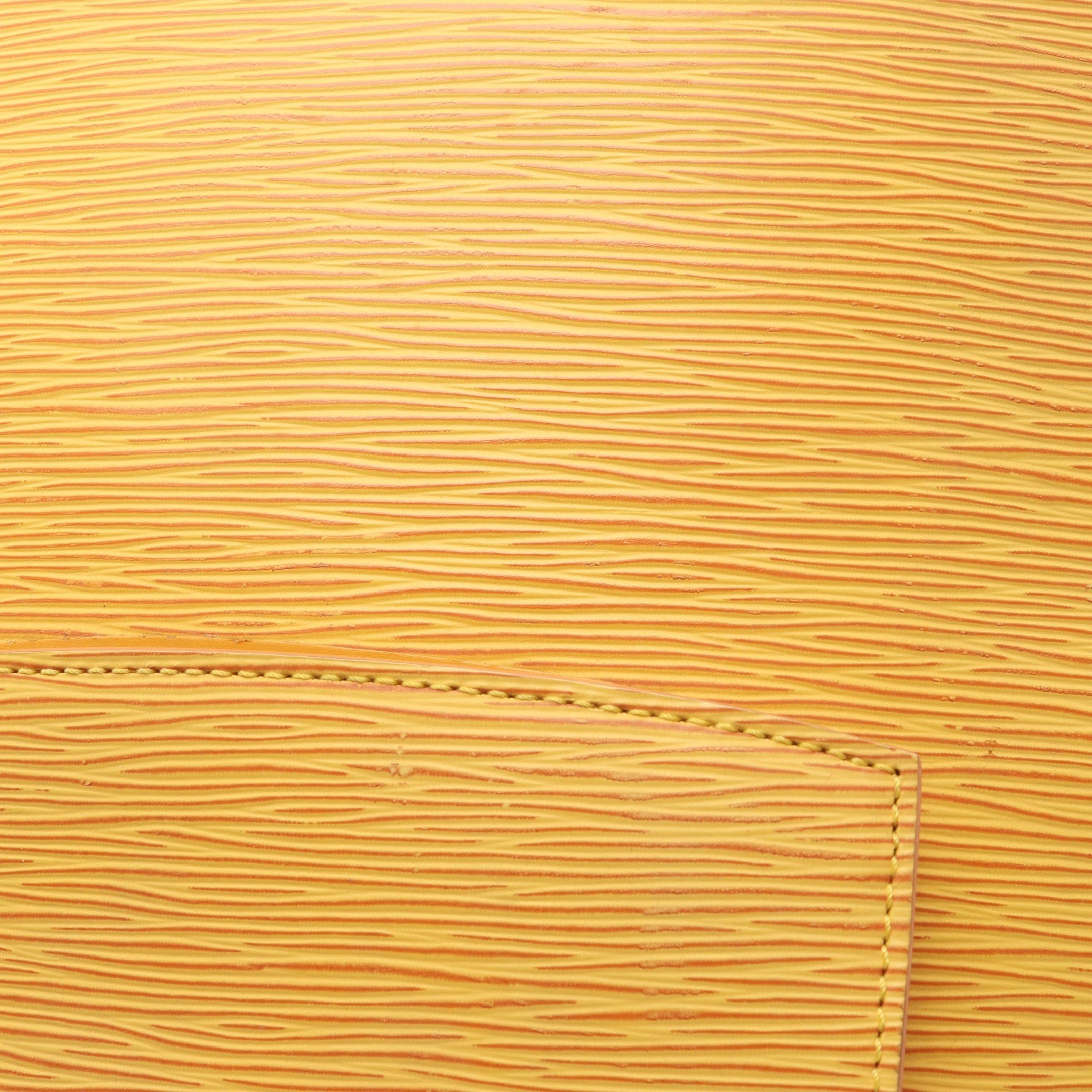 Louis Vuitton Louis Vuitton Gobelins Epi Tassi Yellow Backpack Rucksack Leather Size ONE SIZE - 12 Thumbnail