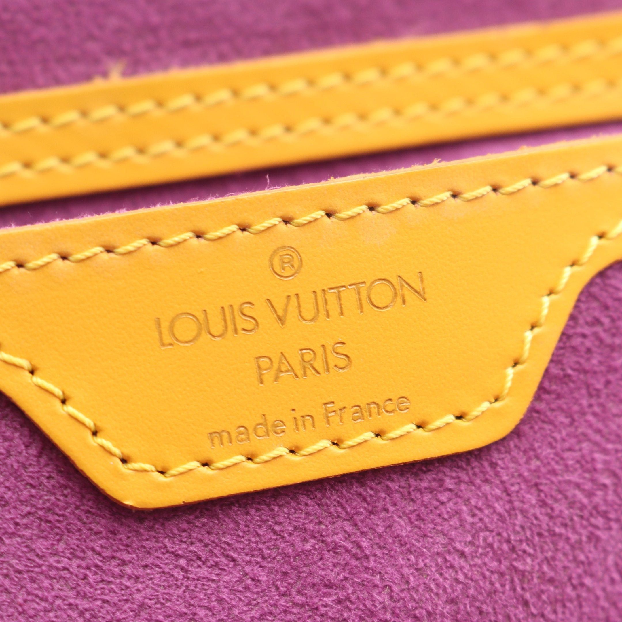 Louis Vuitton Louis Vuitton Gobelins Epi Tassi Yellow Backpack Rucksack Leather Size ONE SIZE - 4 Thumbnail