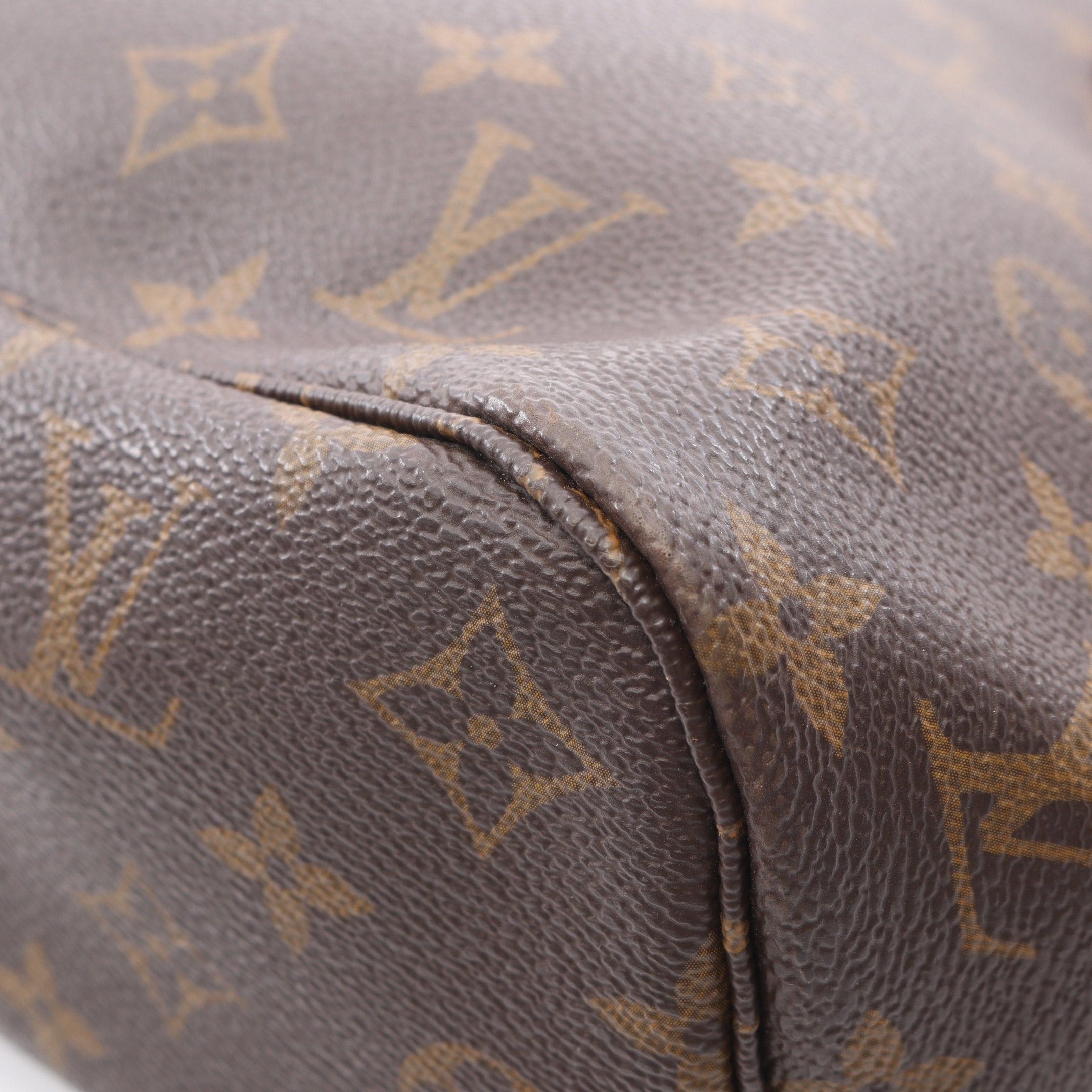 Louis Vuitton Louis Vuitton Neverfull Pm Monogram Handbag Tote Bag Leather Brown Size ONE SIZE - 10 Thumbnail