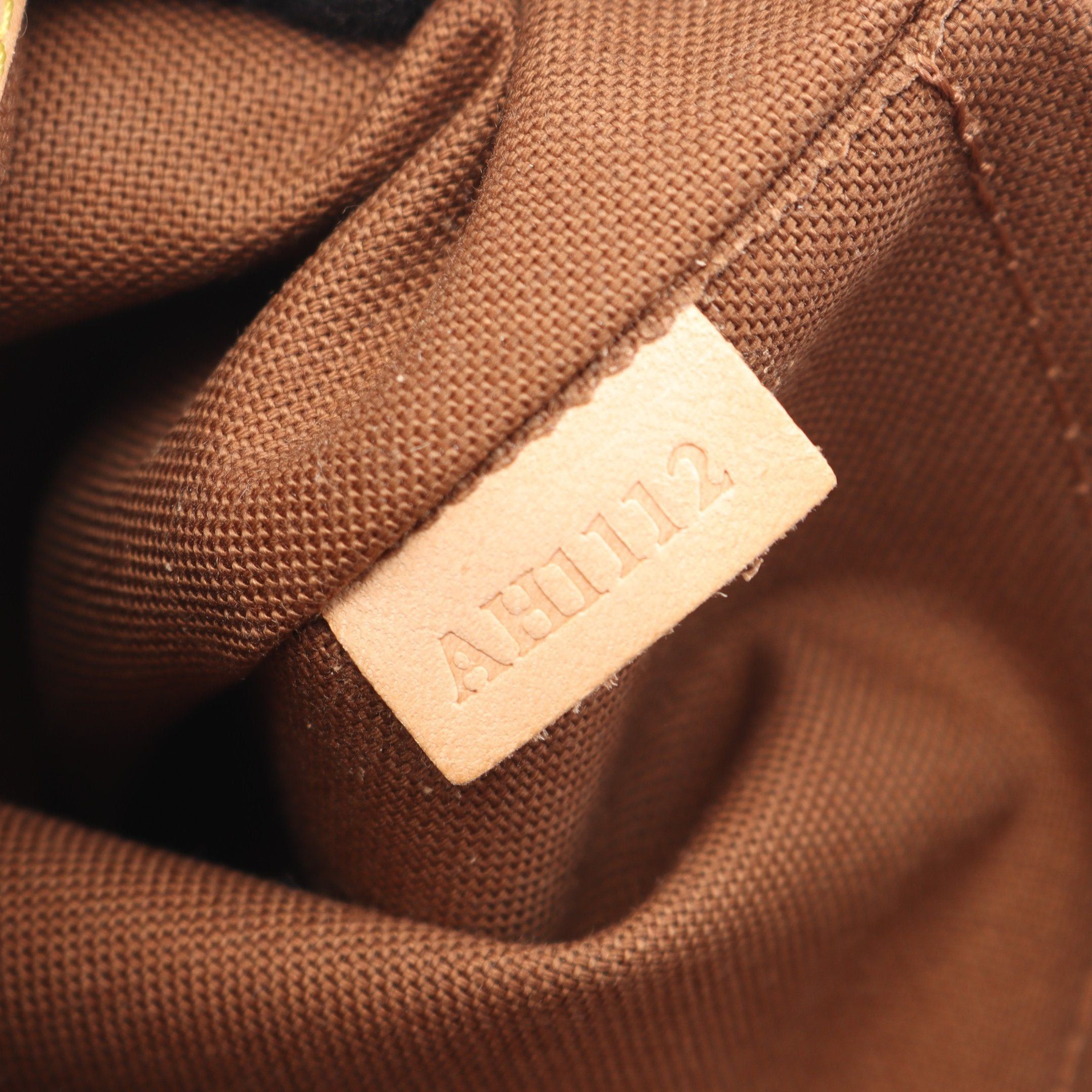Louis Vuitton Louis Vuitton Palermo Pm Monogram Handbag Leather Brown Size ONE SIZE - 5 Thumbnail