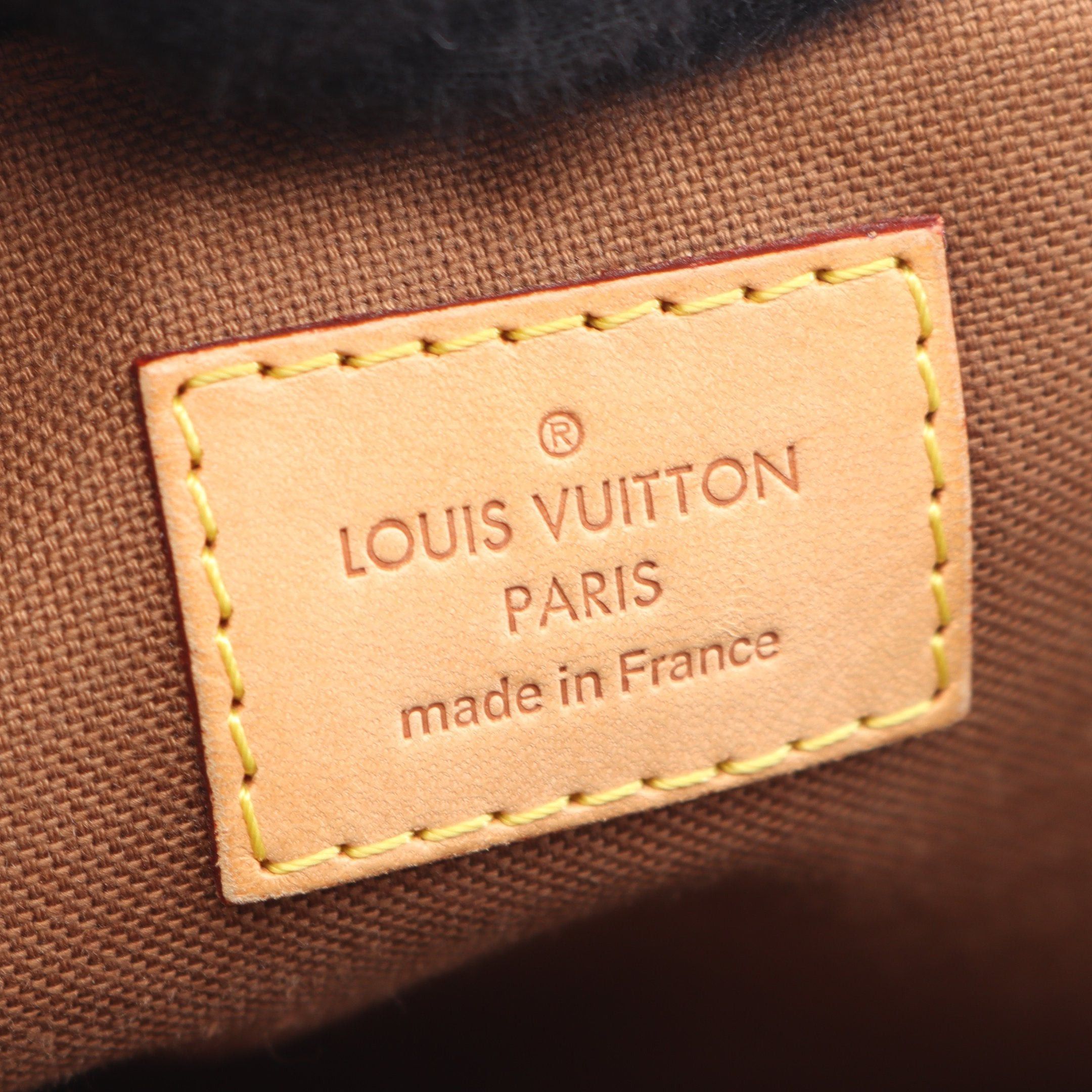 Louis Vuitton Louis Vuitton Palermo Pm Monogram Handbag Leather Brown Size ONE SIZE - 4 Thumbnail