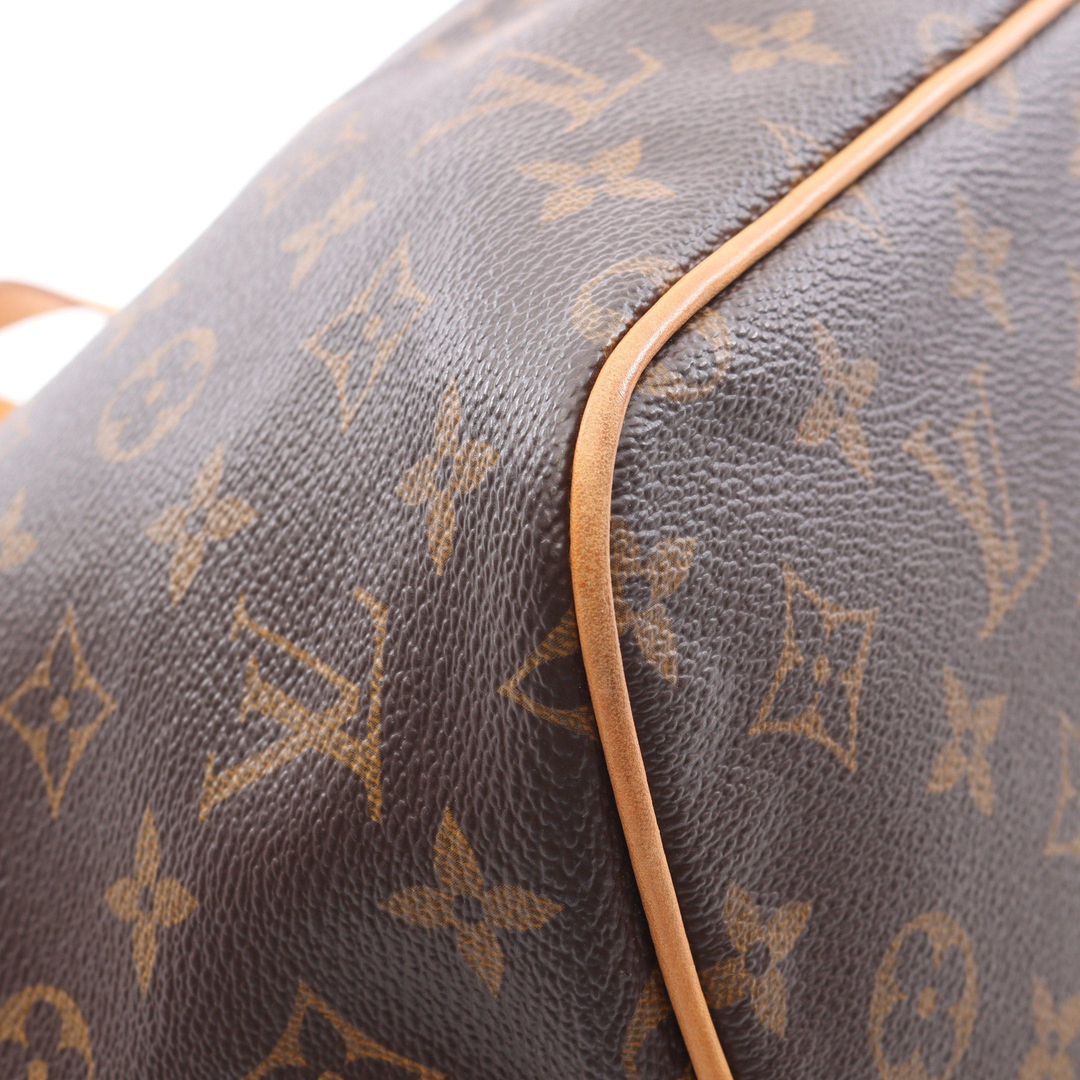 Louis Vuitton Louis Vuitton Palermo Pm Monogram Handbag Leather Brown Size ONE SIZE - 10 Thumbnail