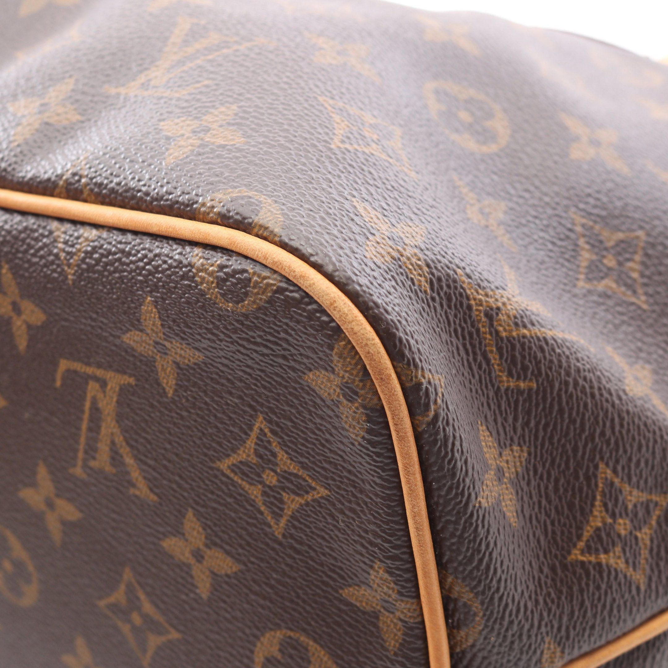 Louis Vuitton Louis Vuitton Palermo Pm Monogram Handbag Leather Brown Size ONE SIZE - 9 Thumbnail