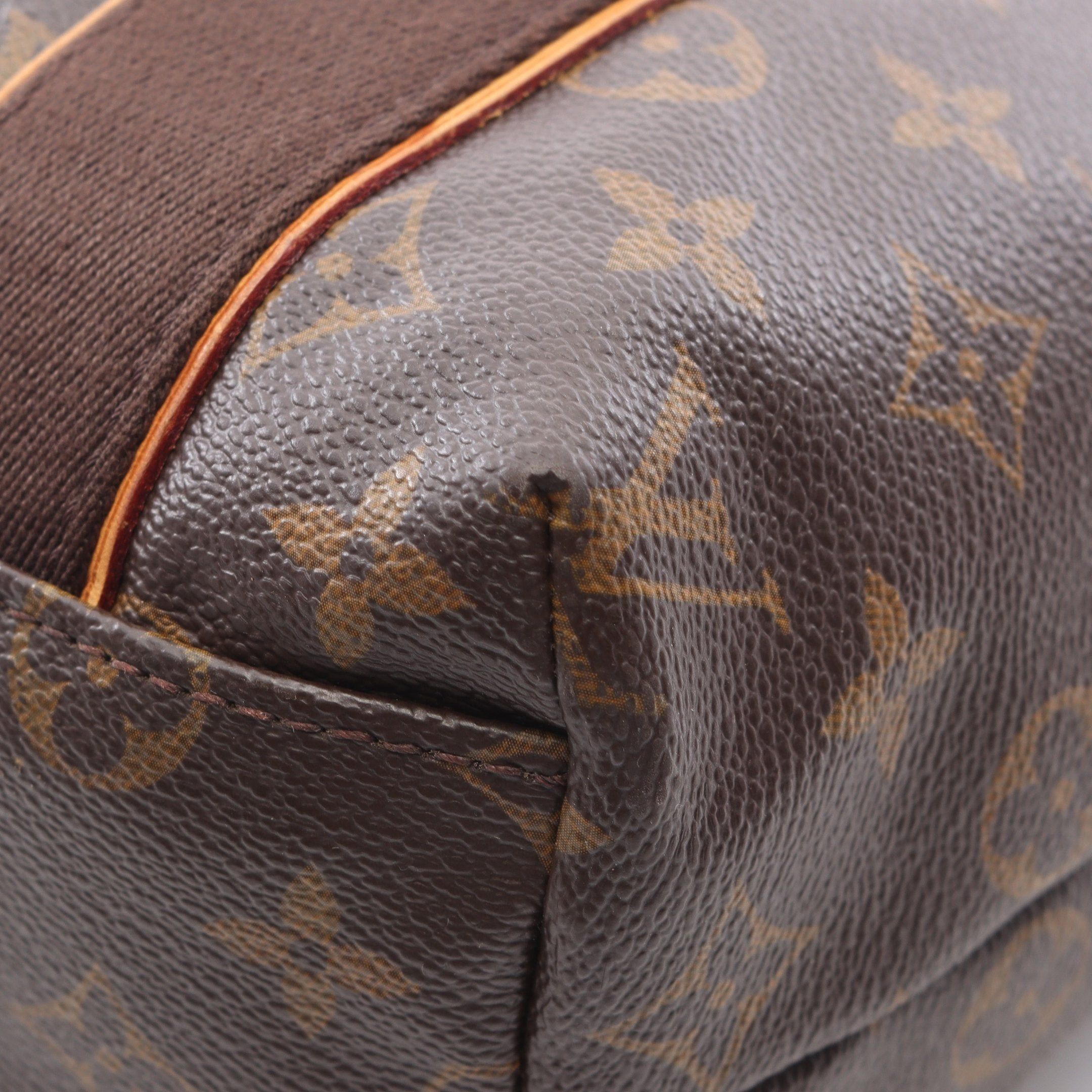 Louis Vuitton Louis Vuitton Hippopotamus Bobourg Monogram Shoulder Bag Tote Leather Brown Size ONE SIZE - 9 Thumbnail