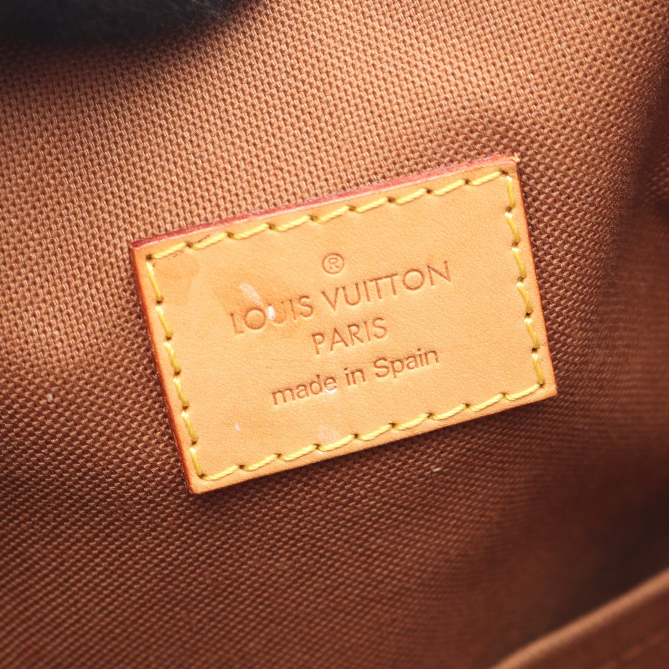Louis Vuitton Louis Vuitton Hippopotamus Bobourg Monogram Shoulder Bag Tote Leather Brown Size ONE SIZE - 4 Thumbnail