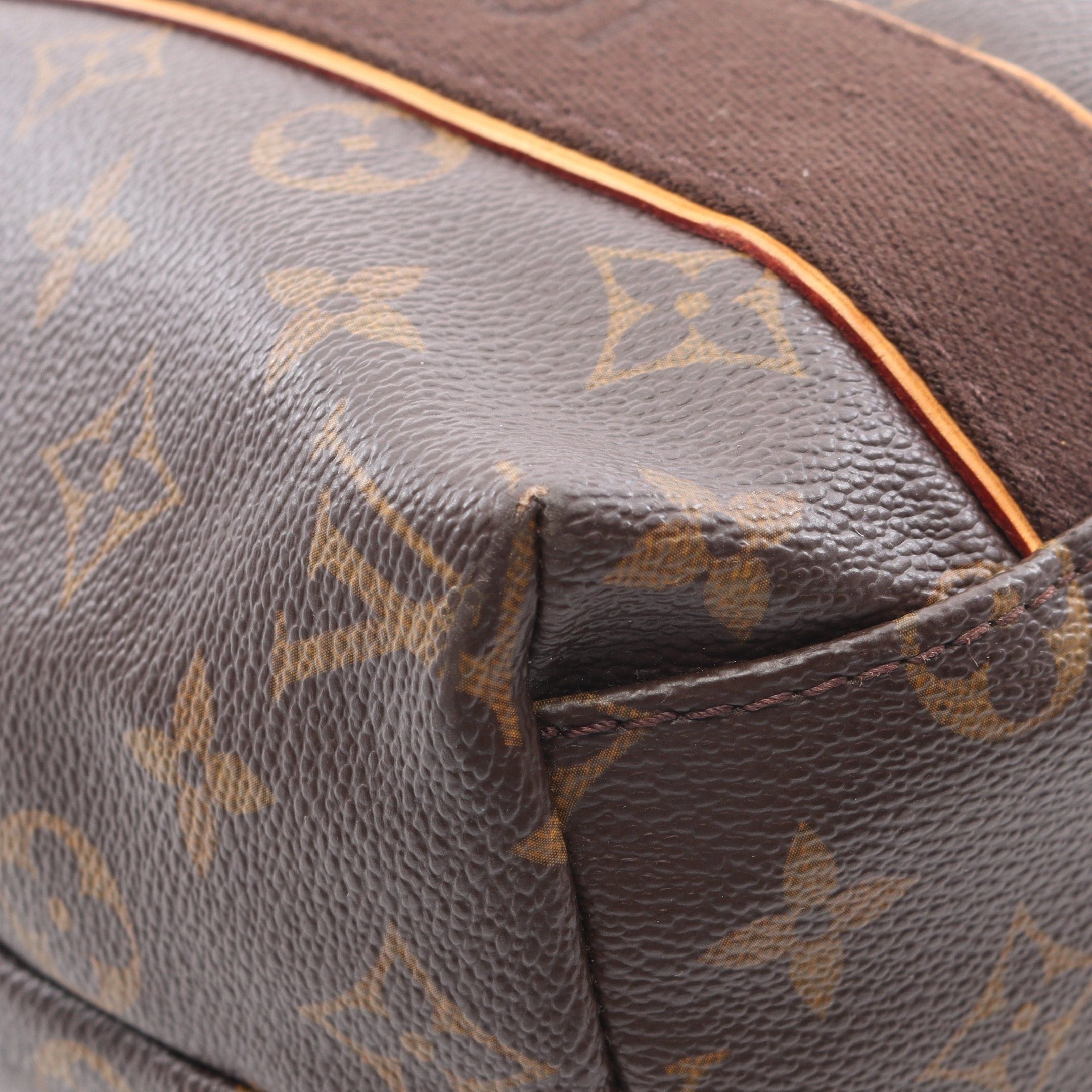 Louis Vuitton Louis Vuitton Hippopotamus Bobourg Monogram Shoulder Bag Tote Leather Brown Size ONE SIZE - 8 Thumbnail