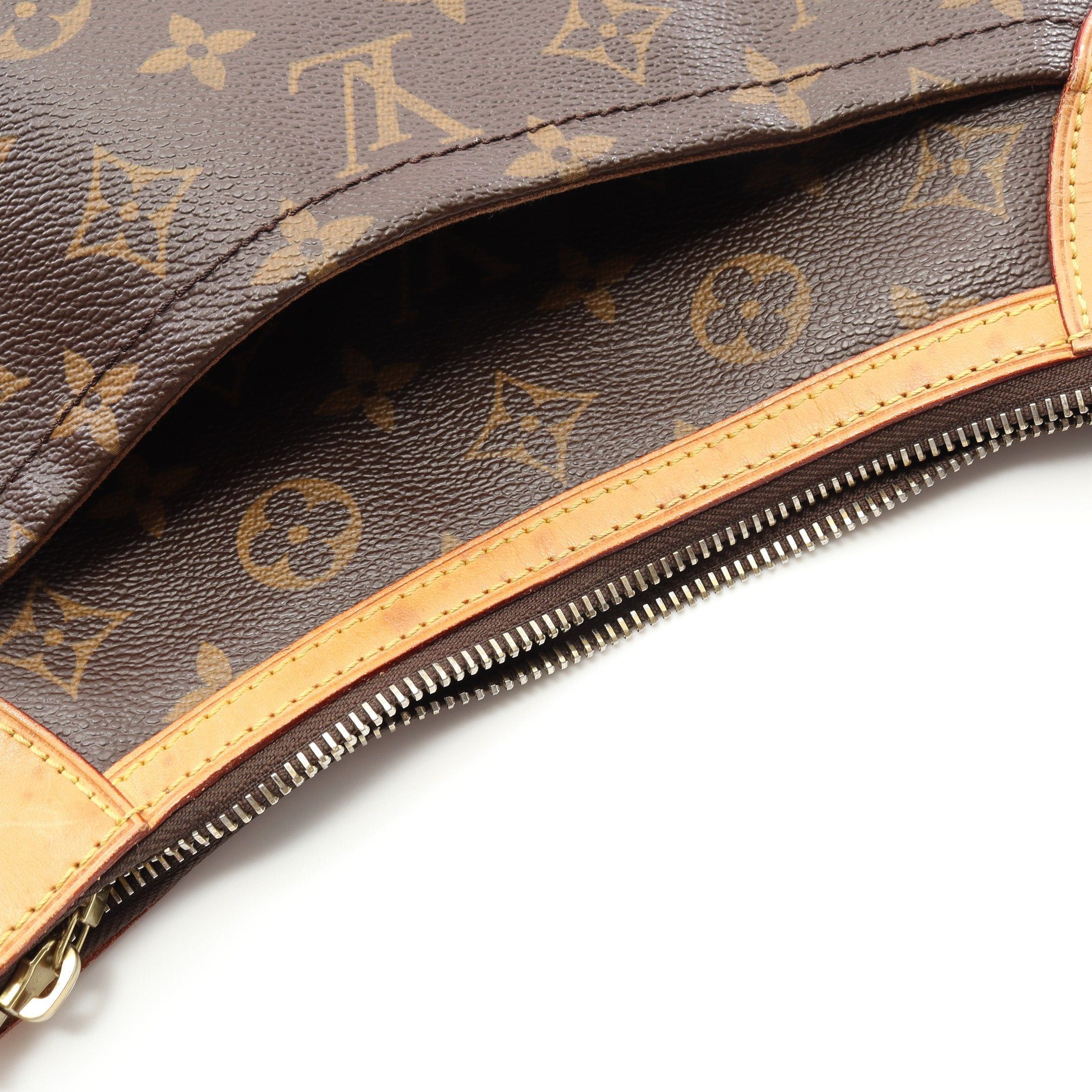Louis Vuitton Louis Vuitton Odeon Pm Monogram Shoulder Bag Leather Brown Size ONE SIZE - 11 Thumbnail
