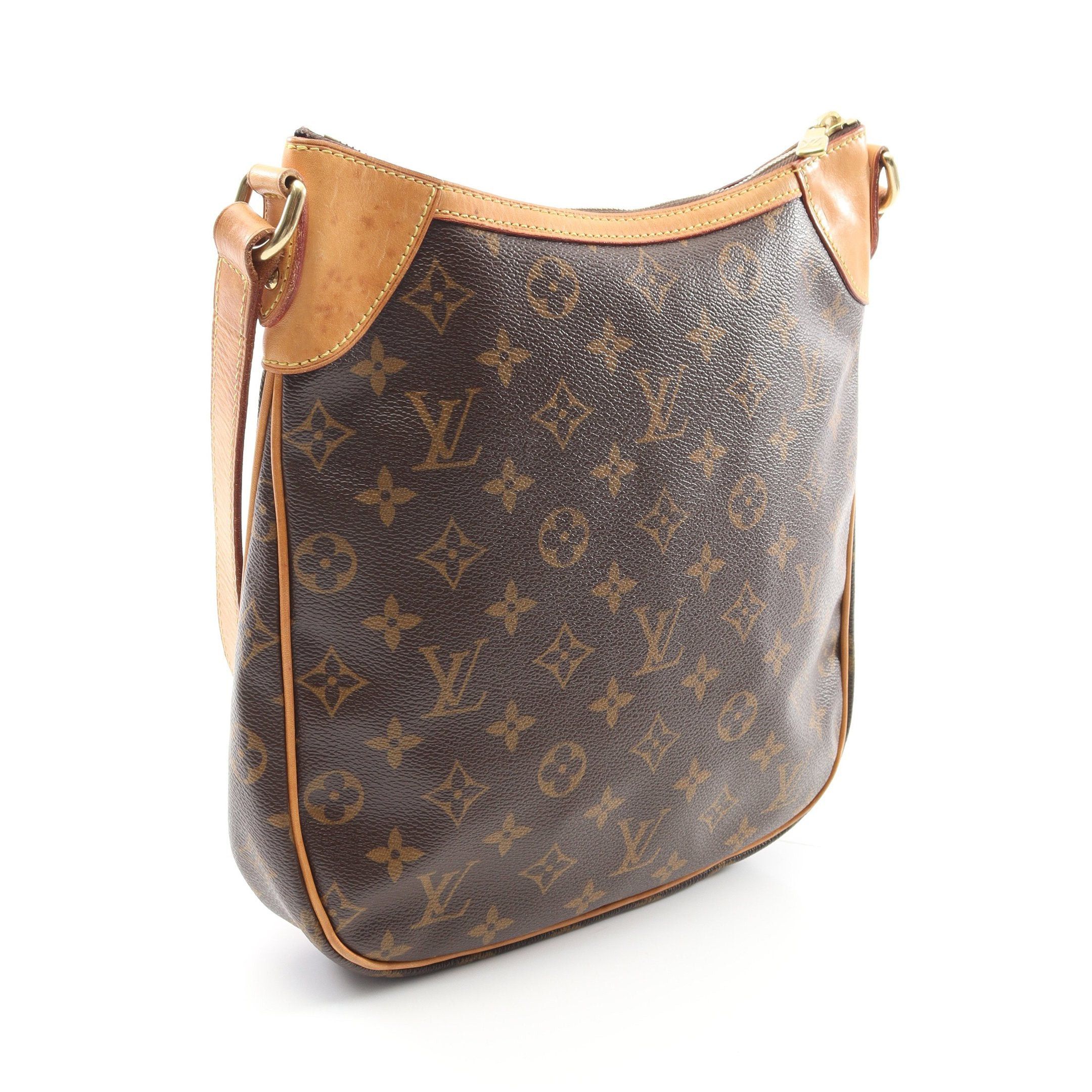 Louis Vuitton Louis Vuitton Odeon Pm Monogram Shoulder Bag Leather Brown Size ONE SIZE - 2 Thumbnail
