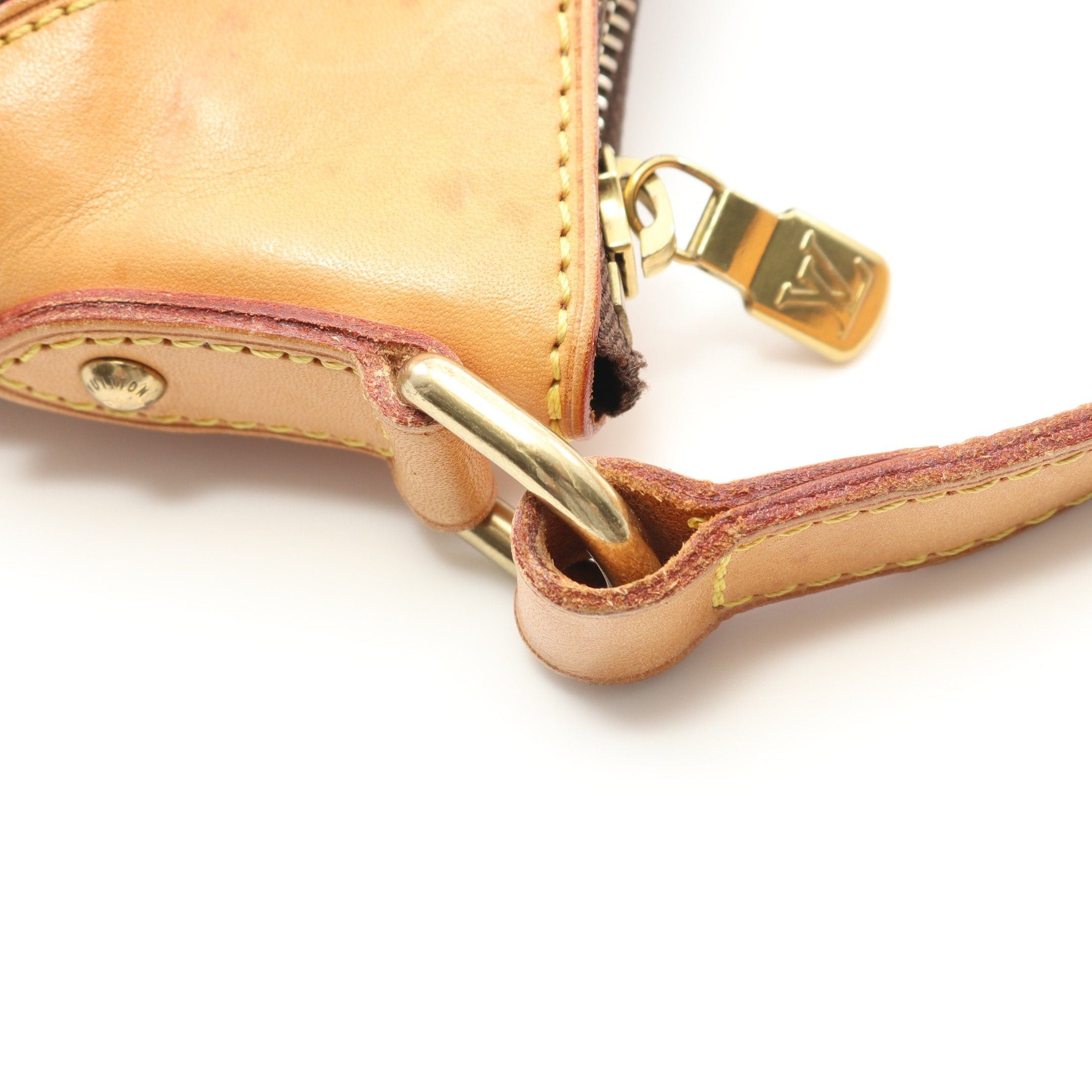 Louis Vuitton Louis Vuitton Odeon Pm Monogram Shoulder Bag Leather Brown Size ONE SIZE - 6 Thumbnail