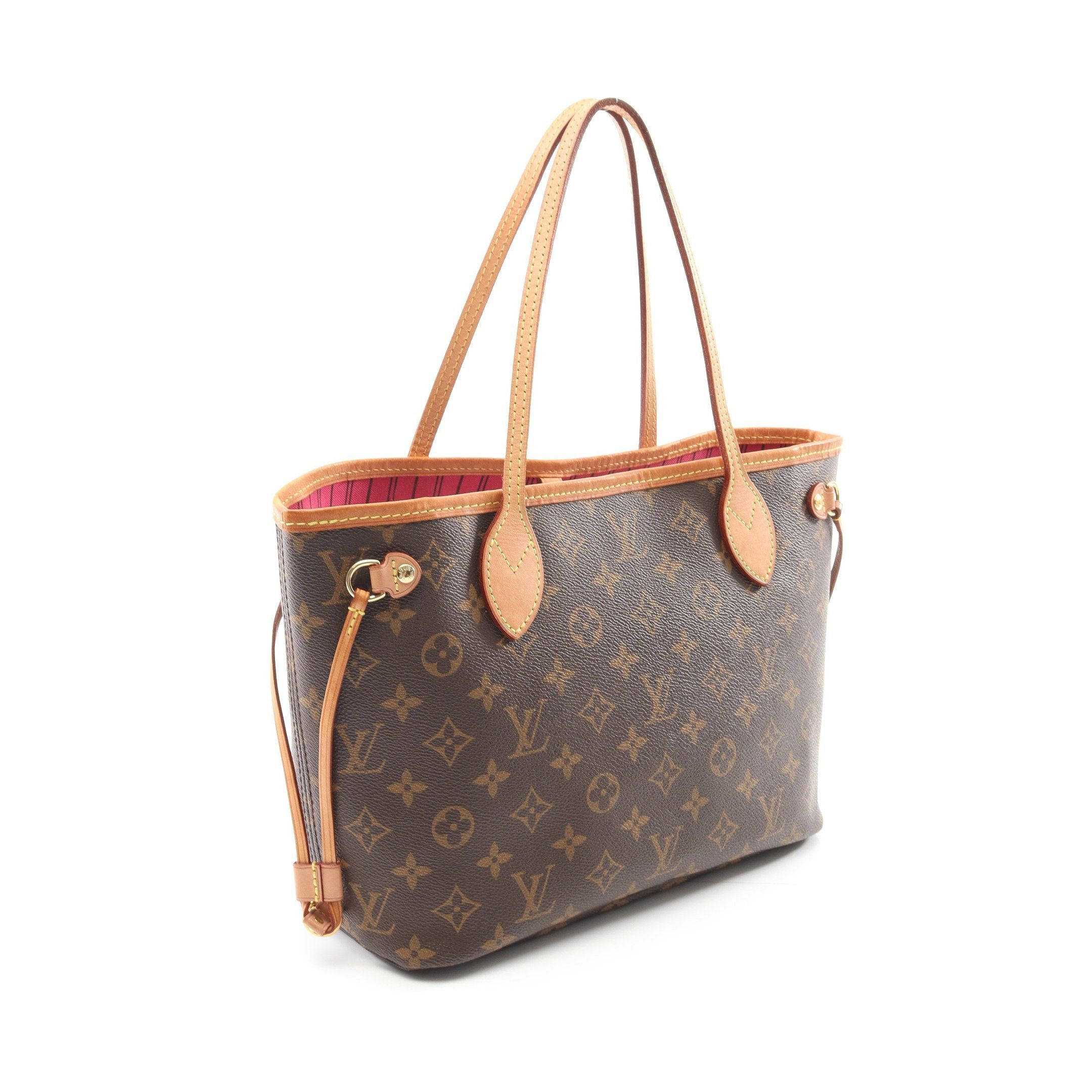 Louis Vuitton Louis Vuitton Neverfull Pm Monogram Pivoine Handbag Tote Bag Leather Brown Size ONE SIZE - 2 Thumbnail