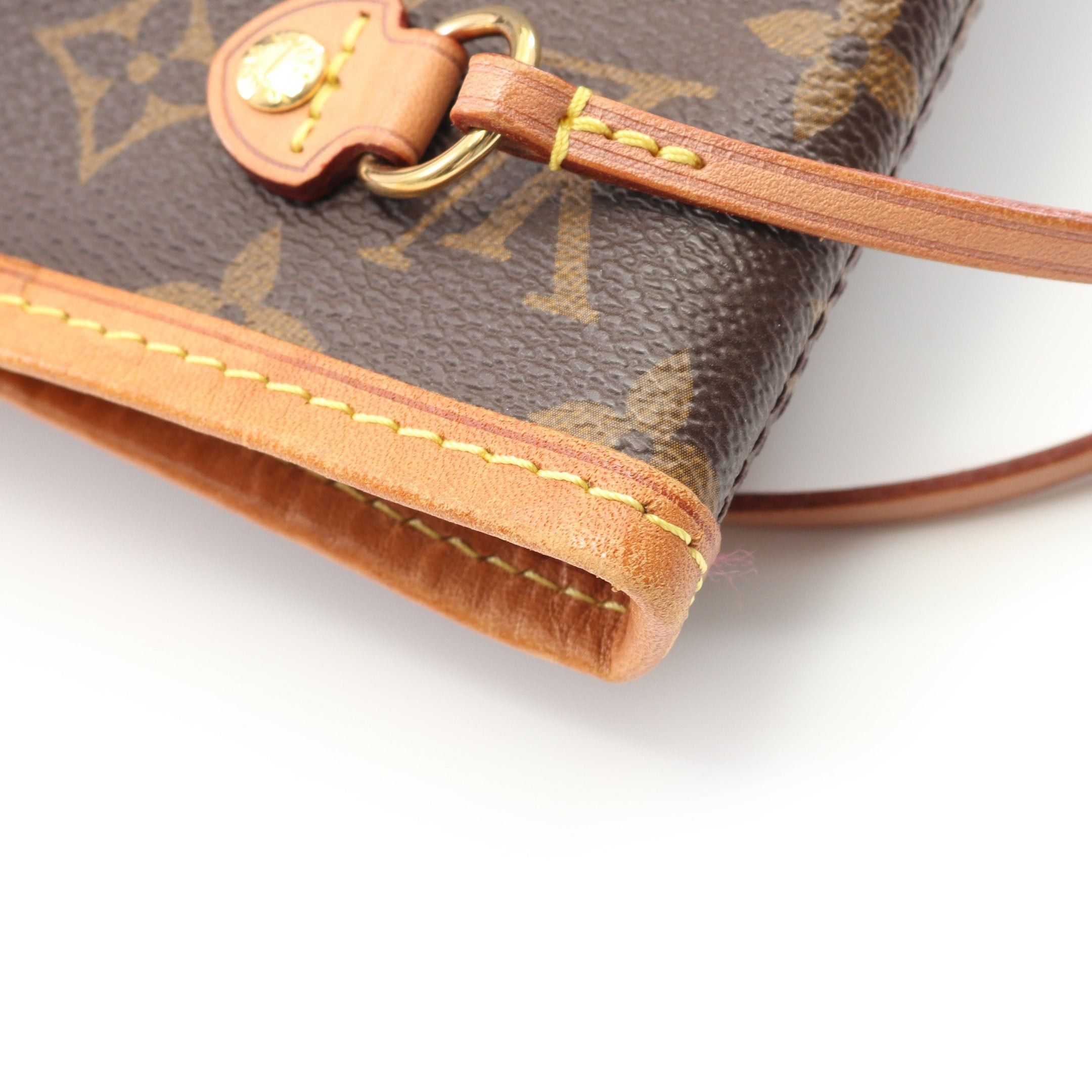 Louis Vuitton Louis Vuitton Neverfull Pm Monogram Pivoine Handbag Tote Bag Leather Brown Size ONE SIZE - 6 Thumbnail