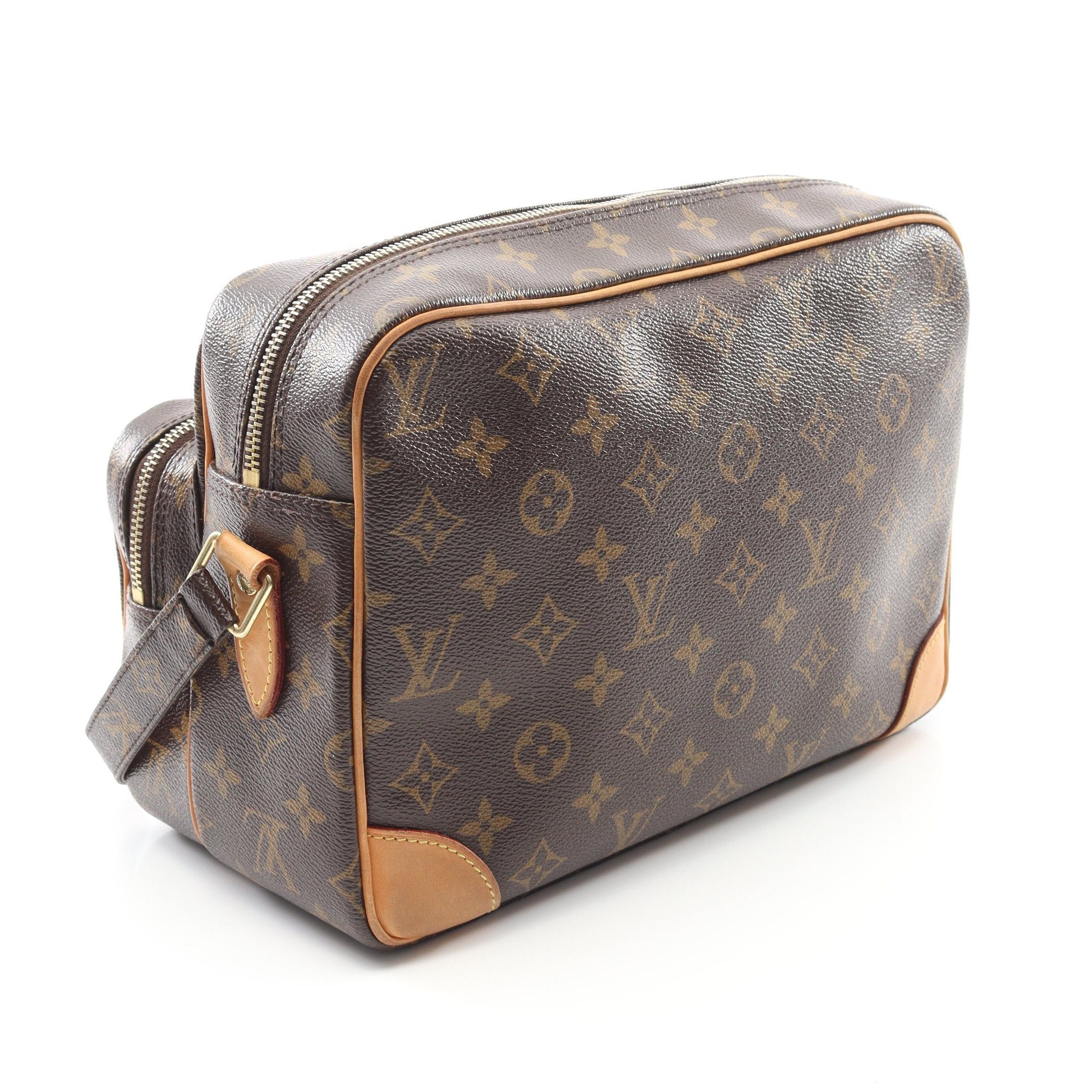 Louis Vuitton Louis Vuitton Nil Monogram Shoulder Bag Leather Brown Size ONE SIZE - 2 Thumbnail