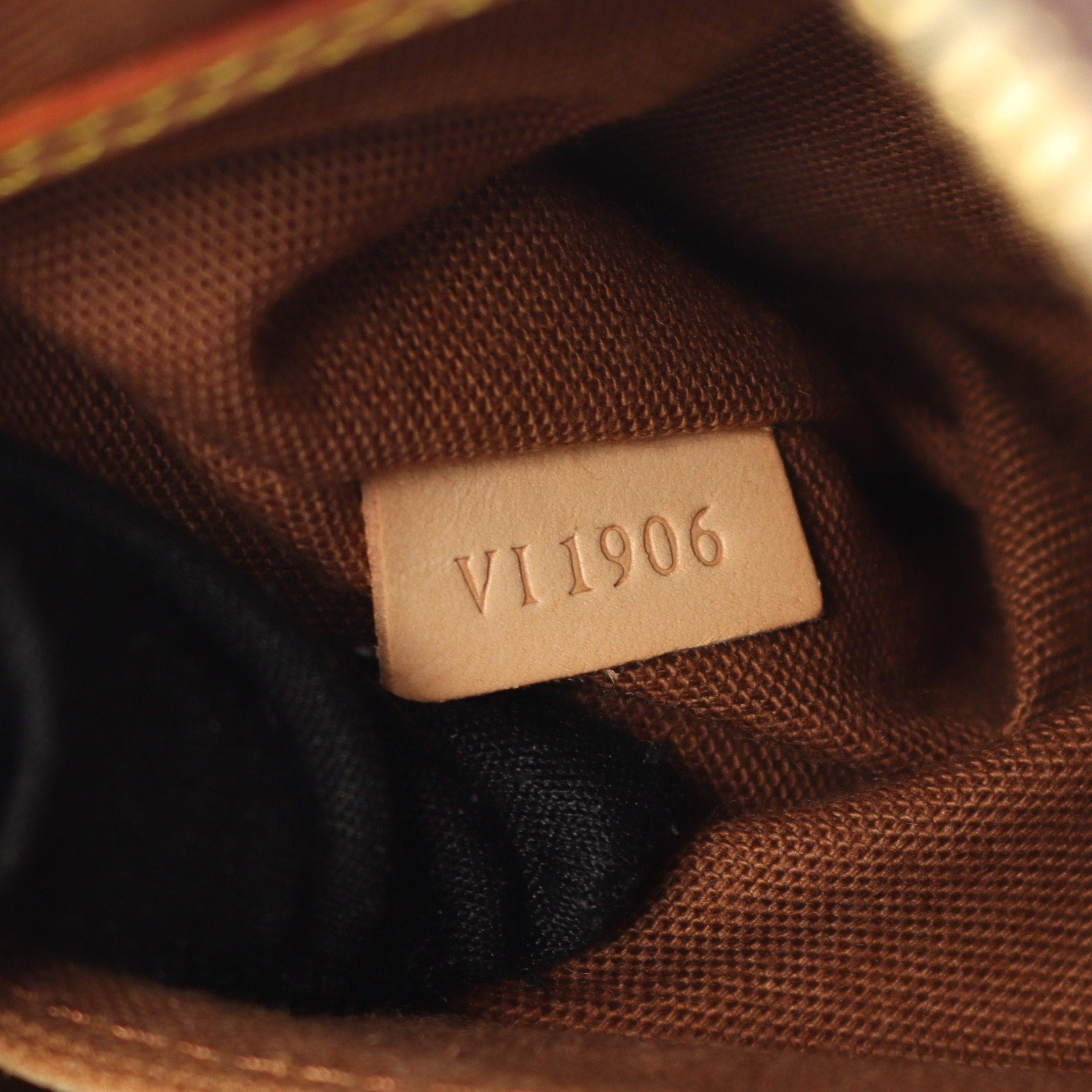 Louis Vuitton Louis Vuitton Alma Pm Monogram Handbag Leather Brown Size ONE SIZE - 5 Thumbnail