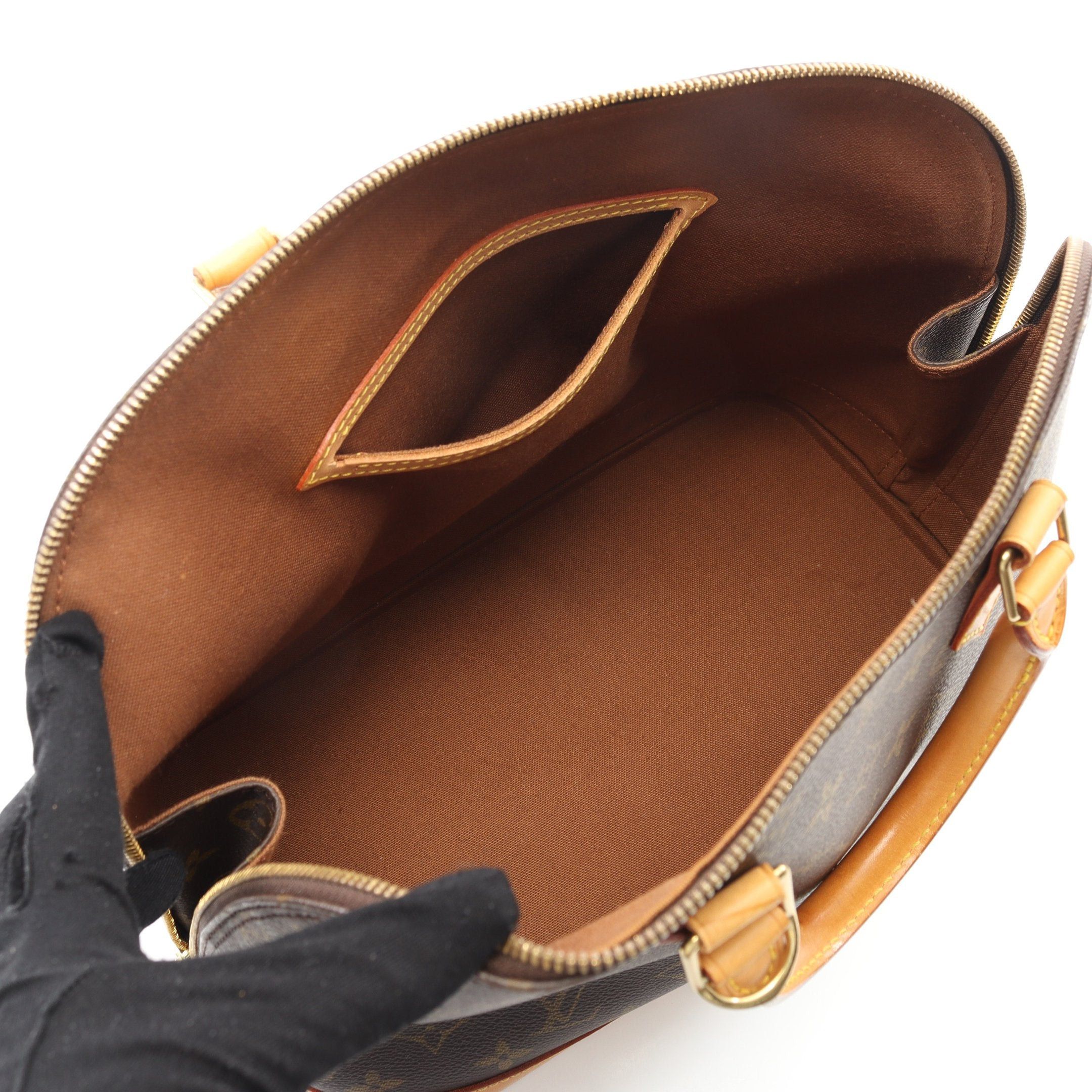 Louis Vuitton Louis Vuitton Alma Pm Monogram Handbag Leather Brown Size ONE SIZE - 3 Thumbnail