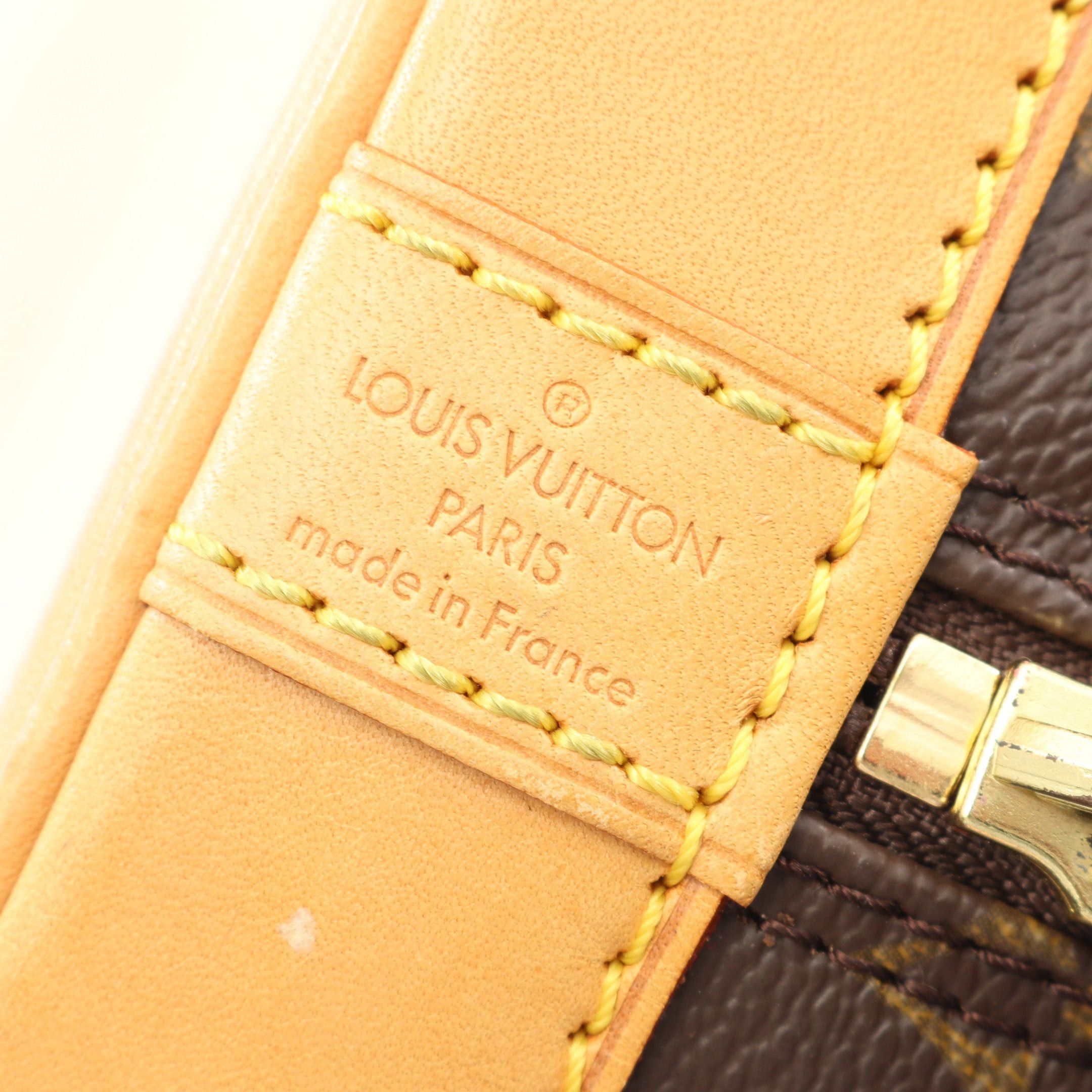 Louis Vuitton Louis Vuitton Alma Pm Monogram Handbag Leather Brown Size ONE SIZE - 4 Thumbnail
