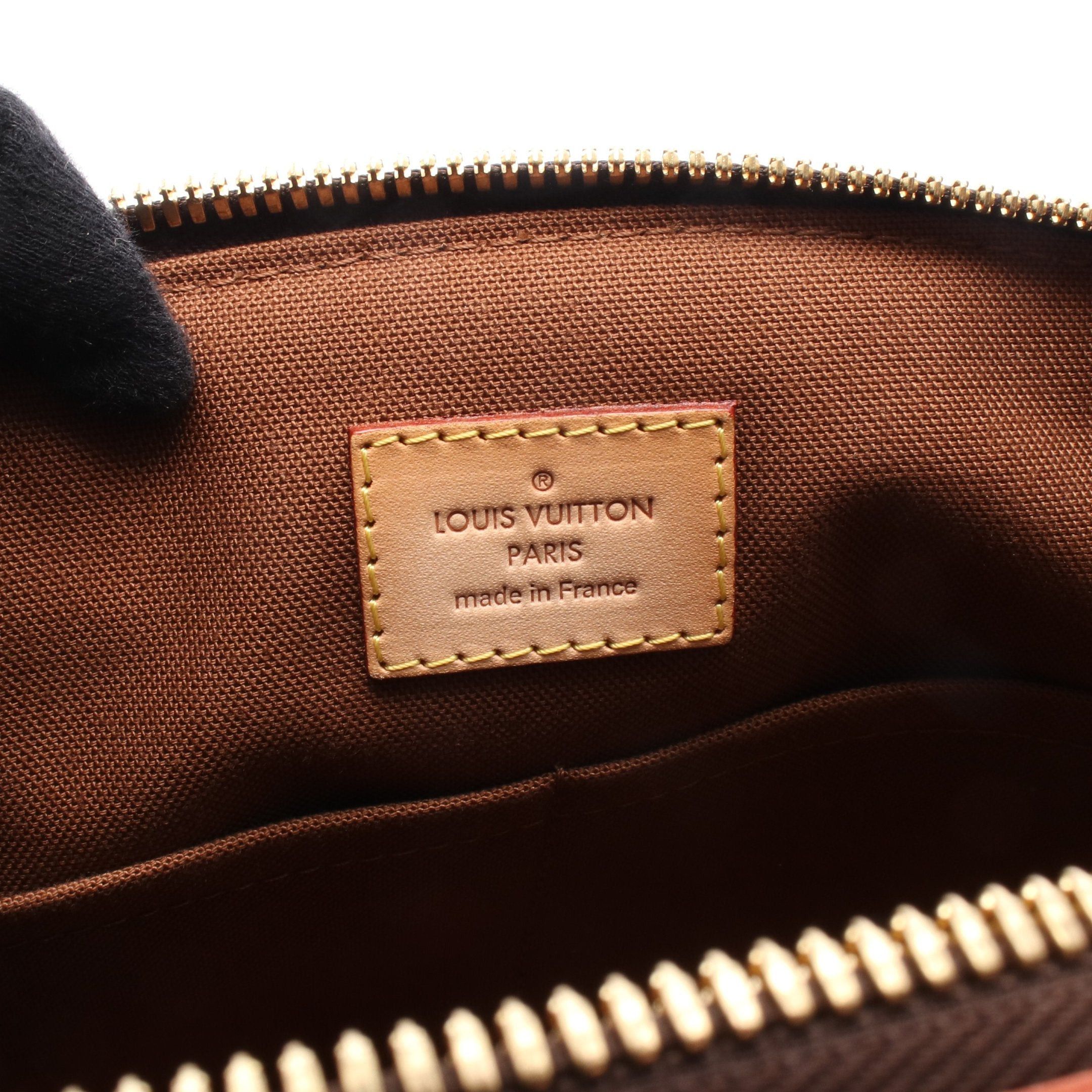 Louis Vuitton Louis Vuitton Tivoli Pm Monogram Handbag Leather Brown Size ONE SIZE - 4 Thumbnail