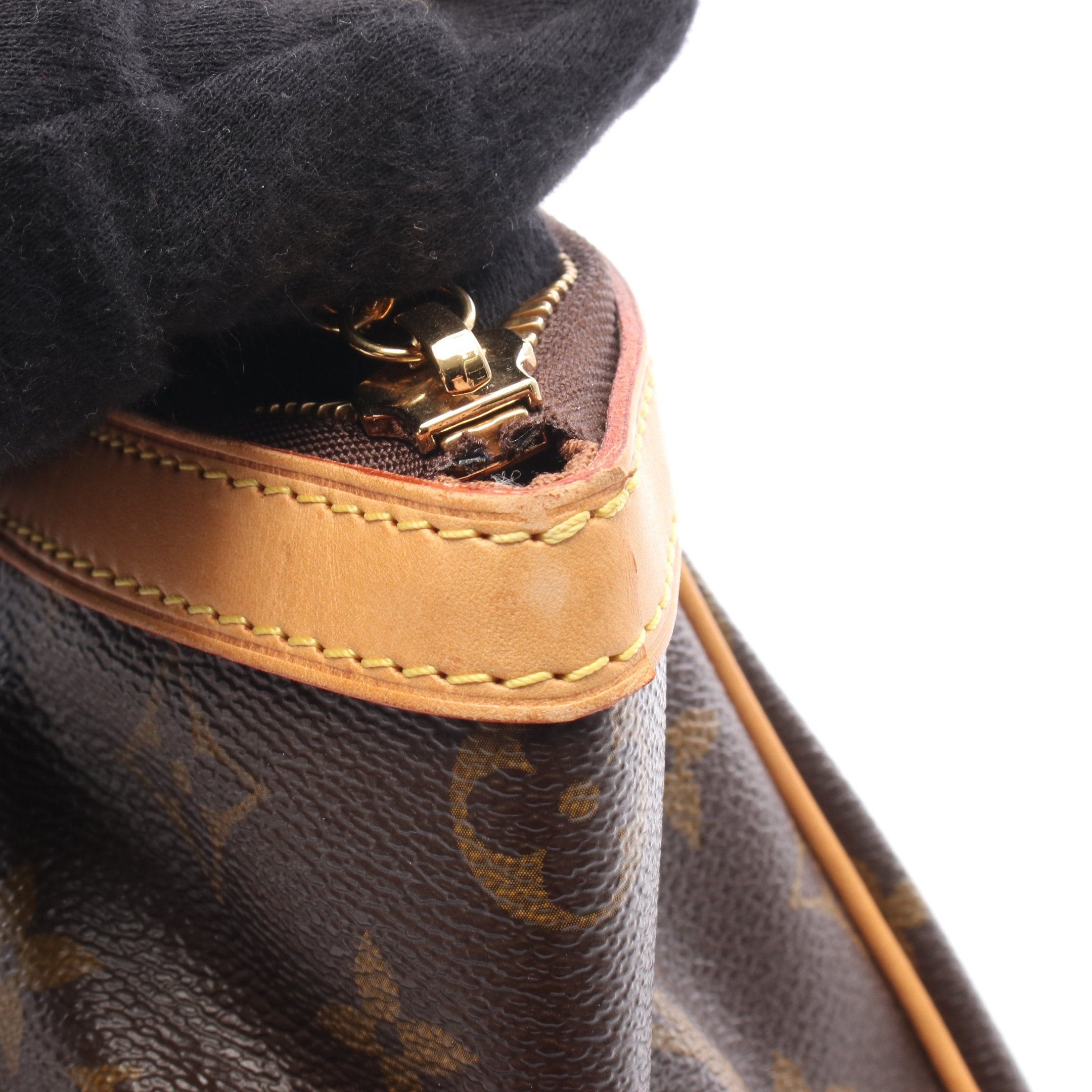 Louis Vuitton Louis Vuitton Tivoli Pm Monogram Handbag Leather Brown Size ONE SIZE - 6 Thumbnail