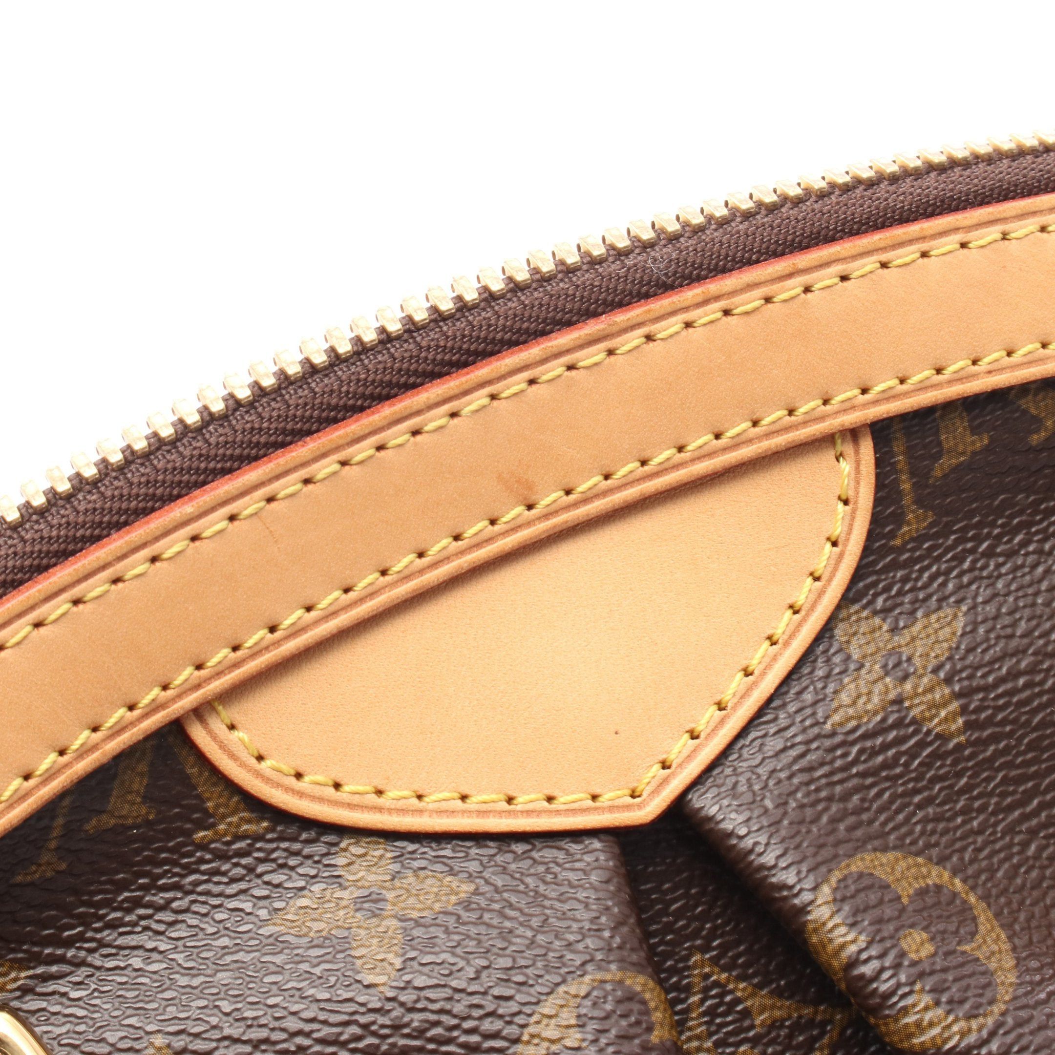 Louis Vuitton Louis Vuitton Tivoli Pm Monogram Handbag Leather Brown Size ONE SIZE - 8 Thumbnail