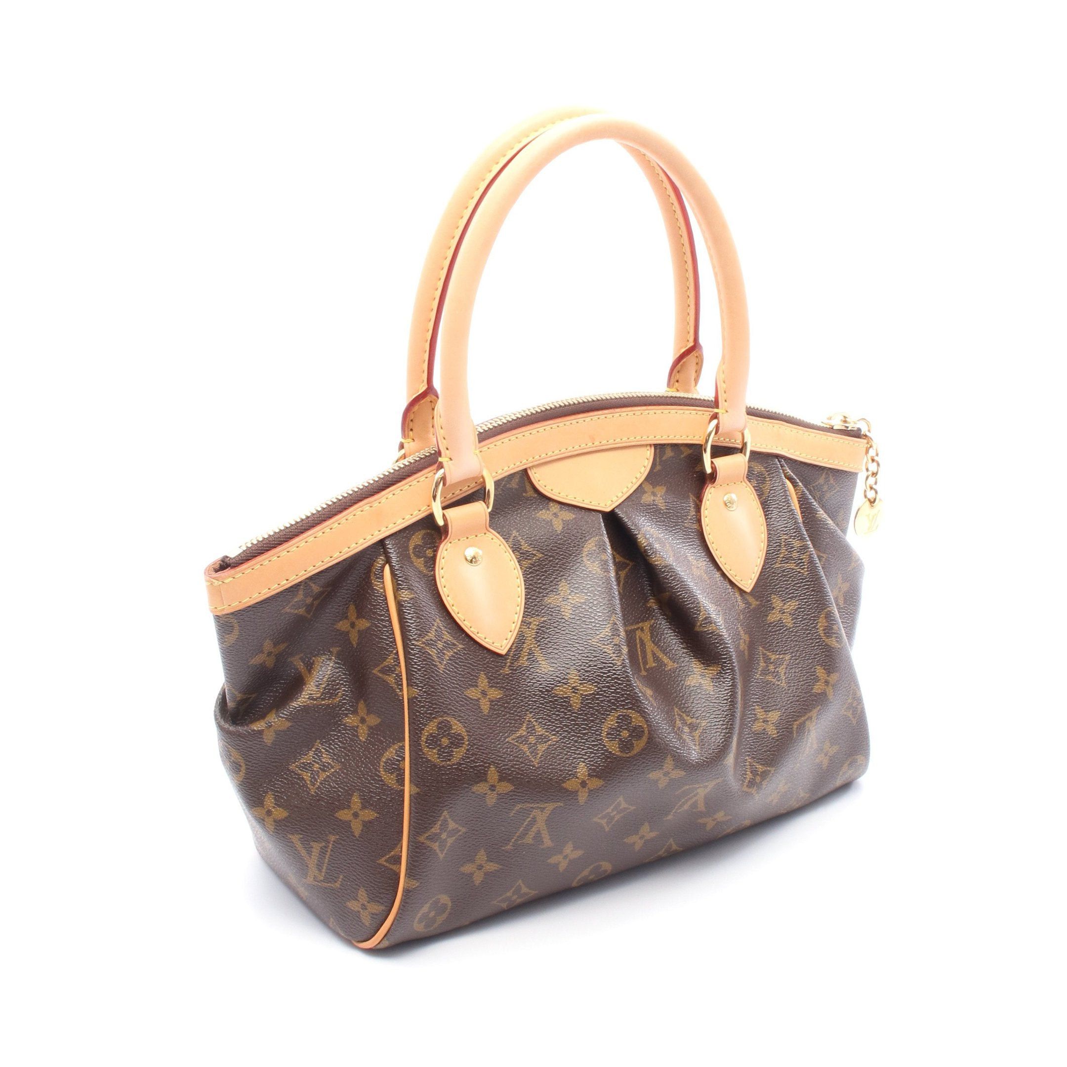 Louis Vuitton Louis Vuitton Tivoli Pm Monogram Handbag Leather Brown Size ONE SIZE - 2 Thumbnail