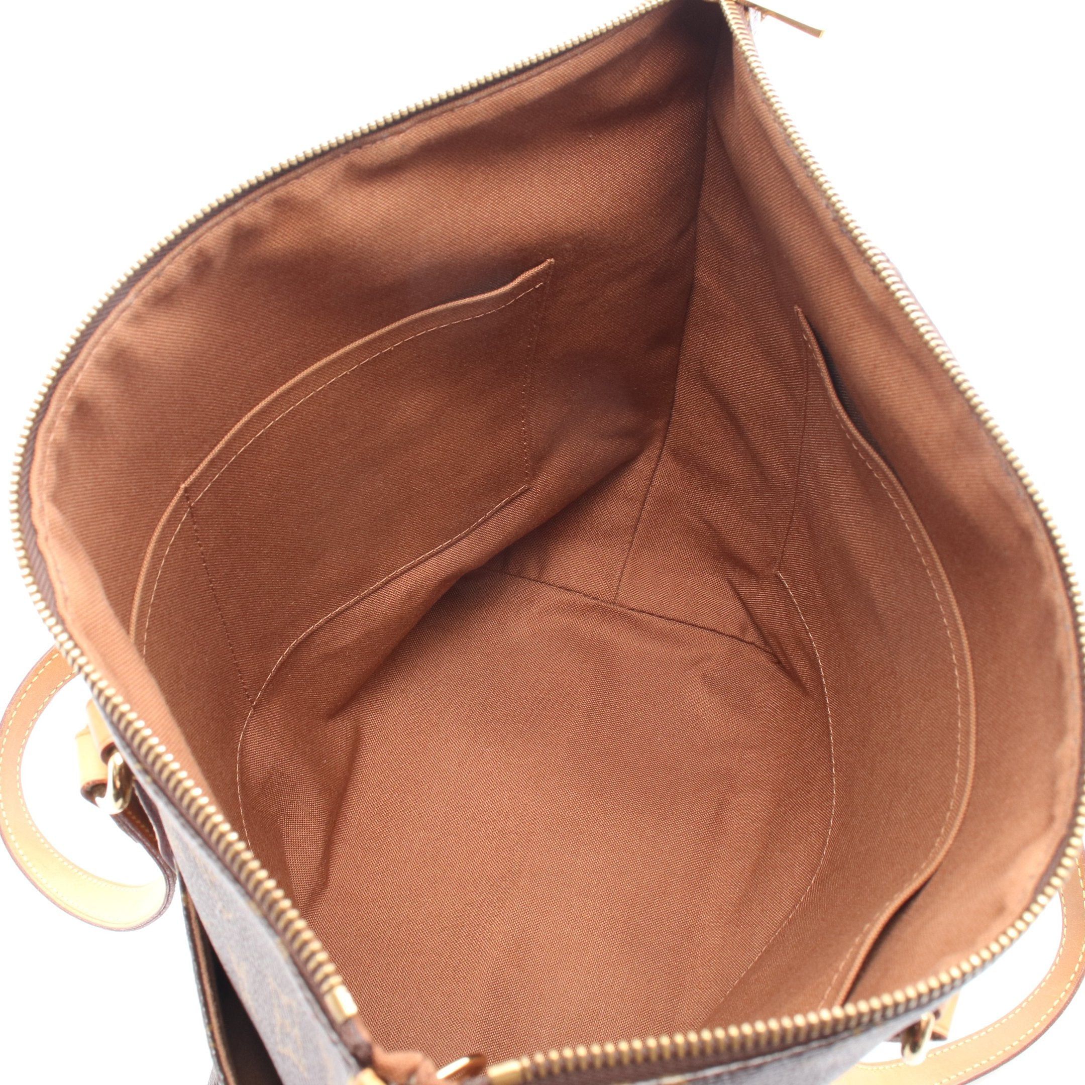 Louis Vuitton Louis Vuitton Totally Mm Monogram Shoulder Bag Tote Leather Brown Size ONE SIZE - 3 Thumbnail