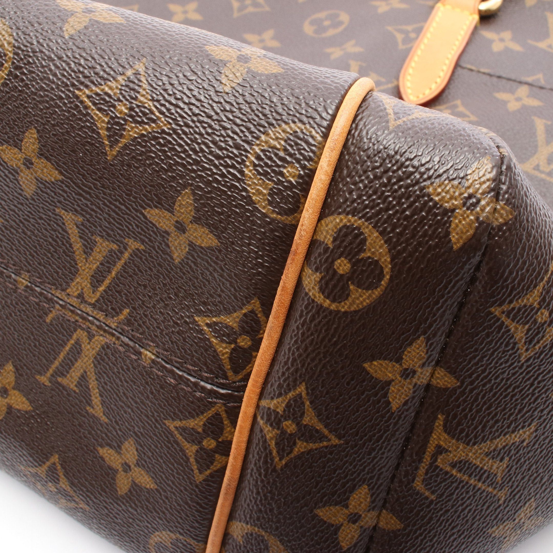 Louis Vuitton Louis Vuitton Totally Mm Monogram Shoulder Bag Tote Leather Brown Size ONE SIZE - 6 Thumbnail