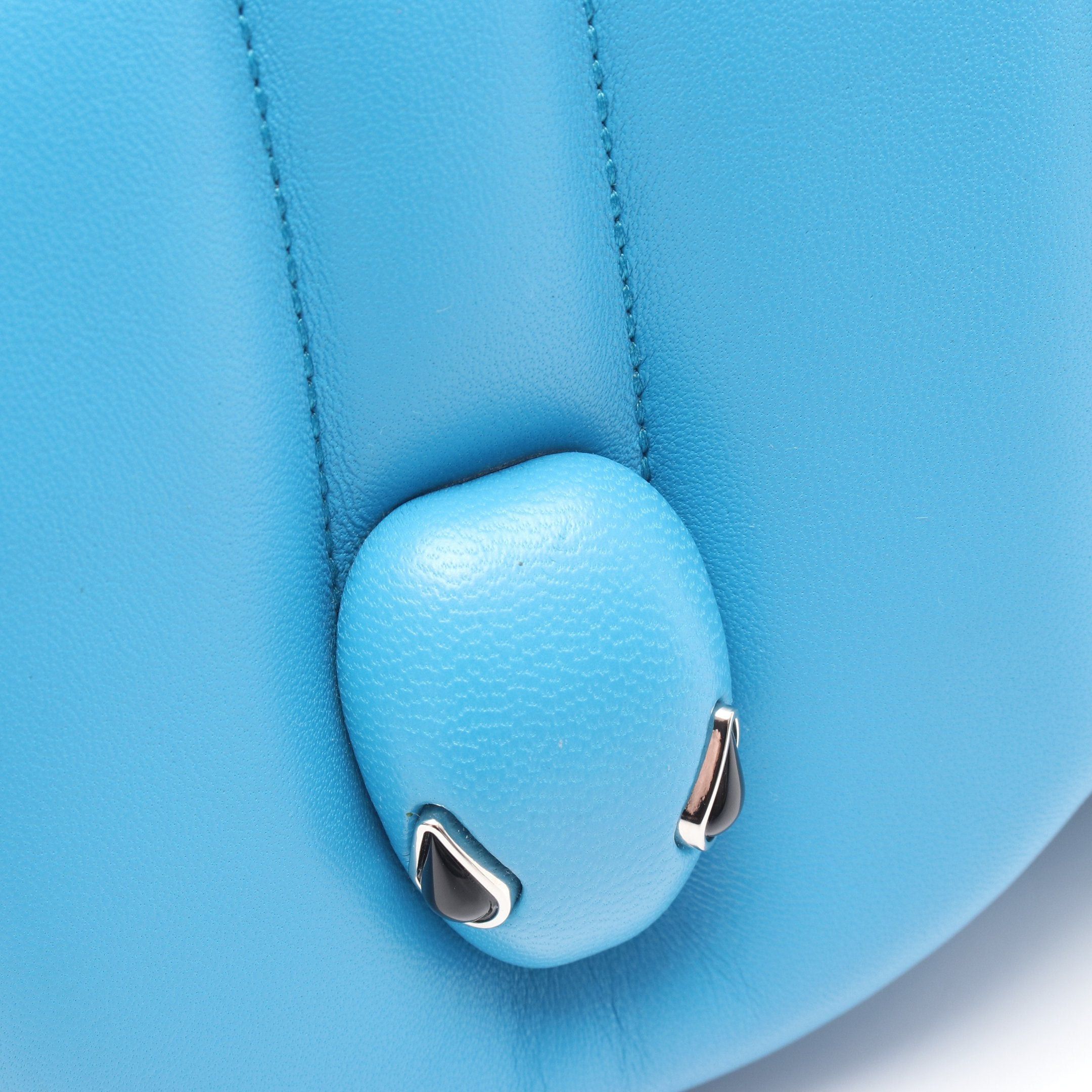 Bvlgari Bvlgari Bvlgari * Ambush Serpenti Waist Bag Body Leather Blue Size ONE SIZE - 6 Thumbnail