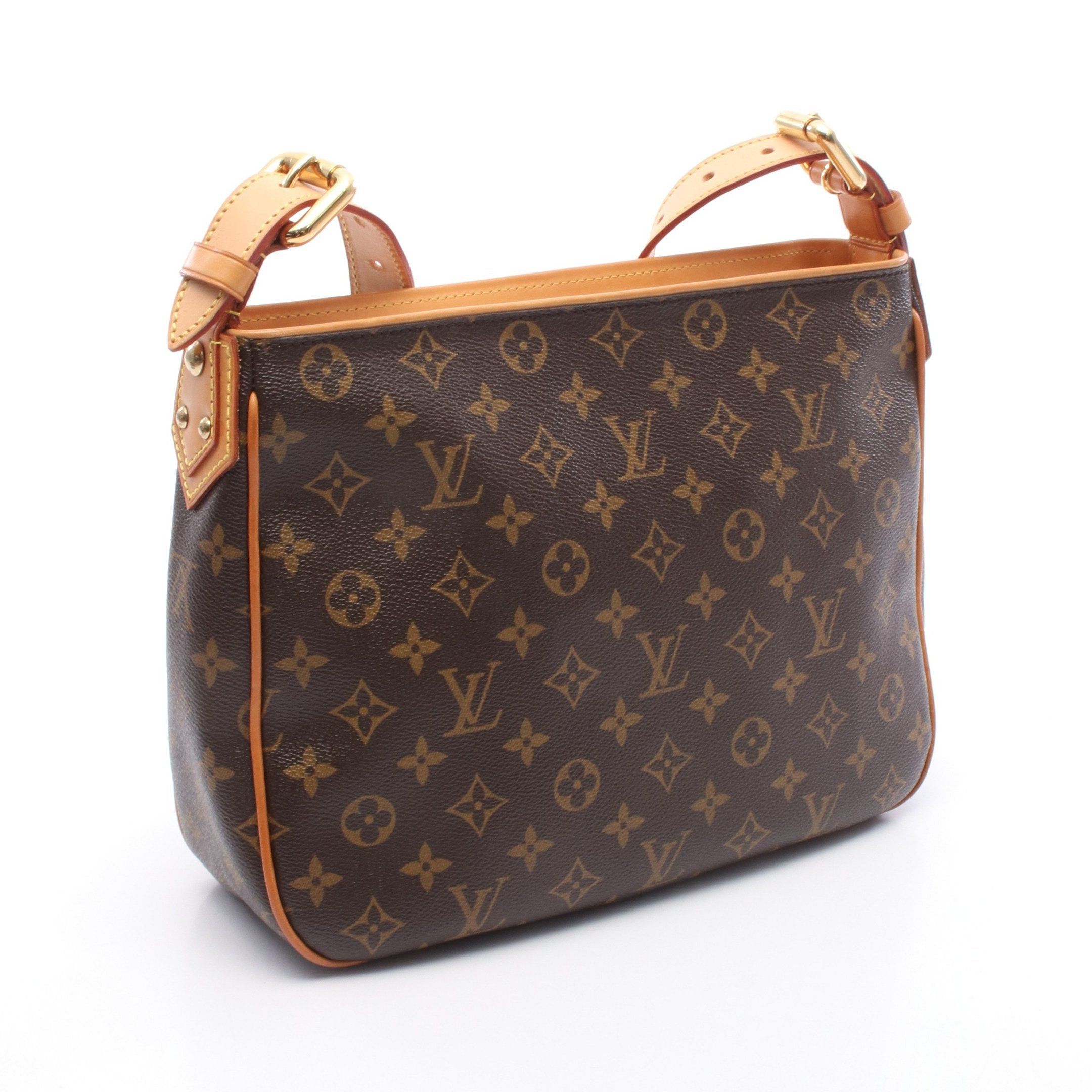 Louis Vuitton Louis Vuitton Hudson Gm Monogram Shoulder Bag Leather Brown Size ONE SIZE - 2 Thumbnail