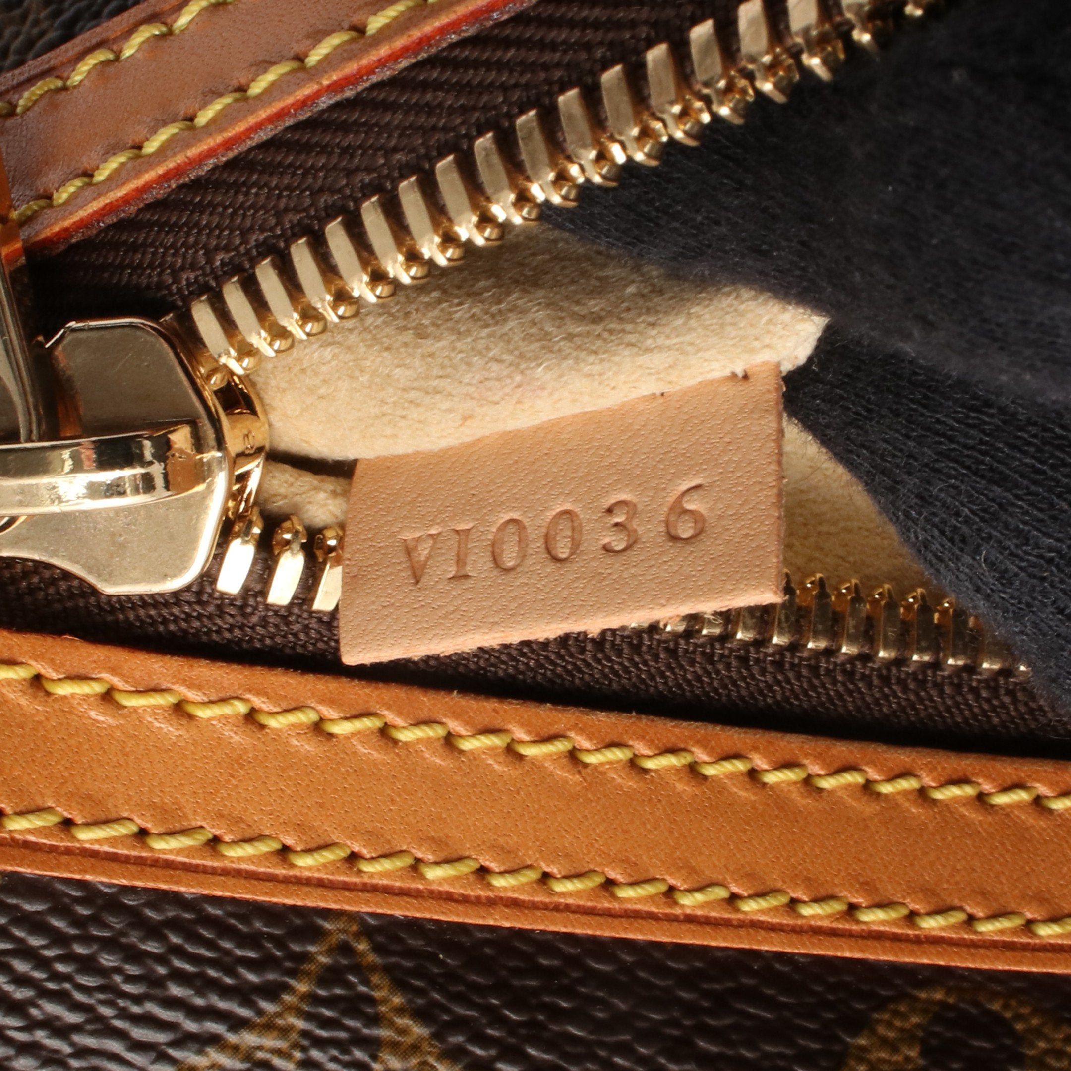 Louis Vuitton Louis Vuitton Hudson Gm Monogram Shoulder Bag Leather Brown Size ONE SIZE - 5 Thumbnail