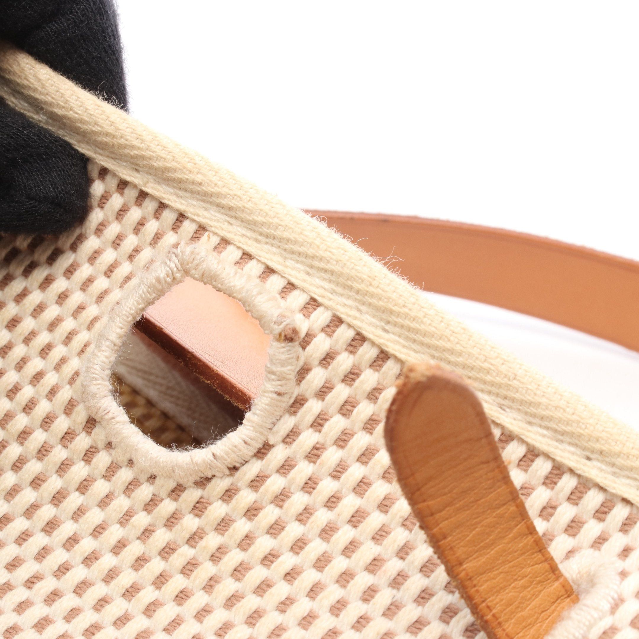 Hermes Hermes Herbag Tpm Shoulder Bag Toile Gm Vache Hunter Beige Light Brown Silver Hardware □H Stamp Size ONE SIZE - 7 Thumbnail