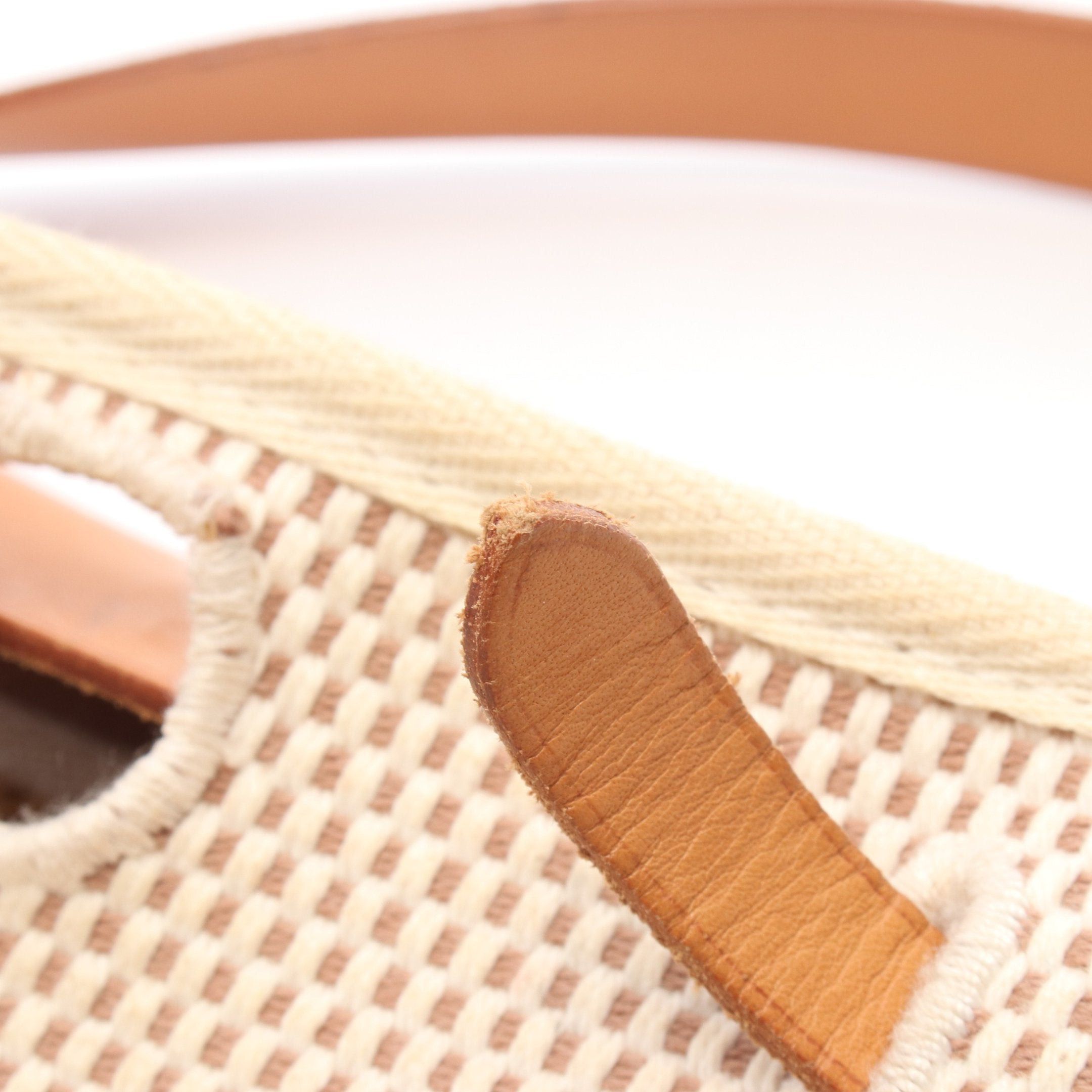 Hermes Hermes Herbag Tpm Shoulder Bag Toile Gm Vache Hunter Beige Light Brown Silver Hardware □H Stamp Size ONE SIZE - 8 Thumbnail