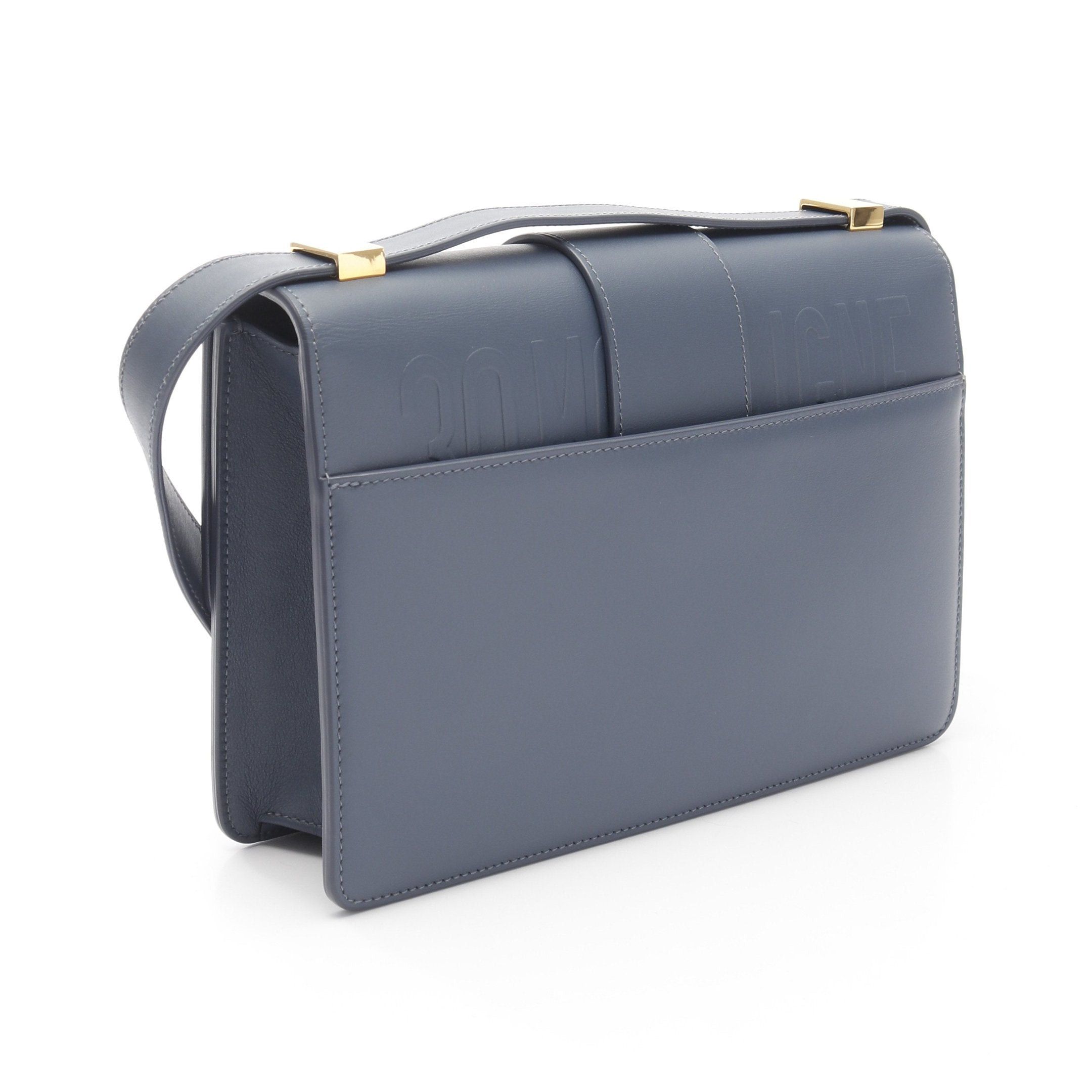 Dior Dior 30 Montaigne Shoulder Bag Leather Blue Gray Size ONE SIZE - 2 Thumbnail