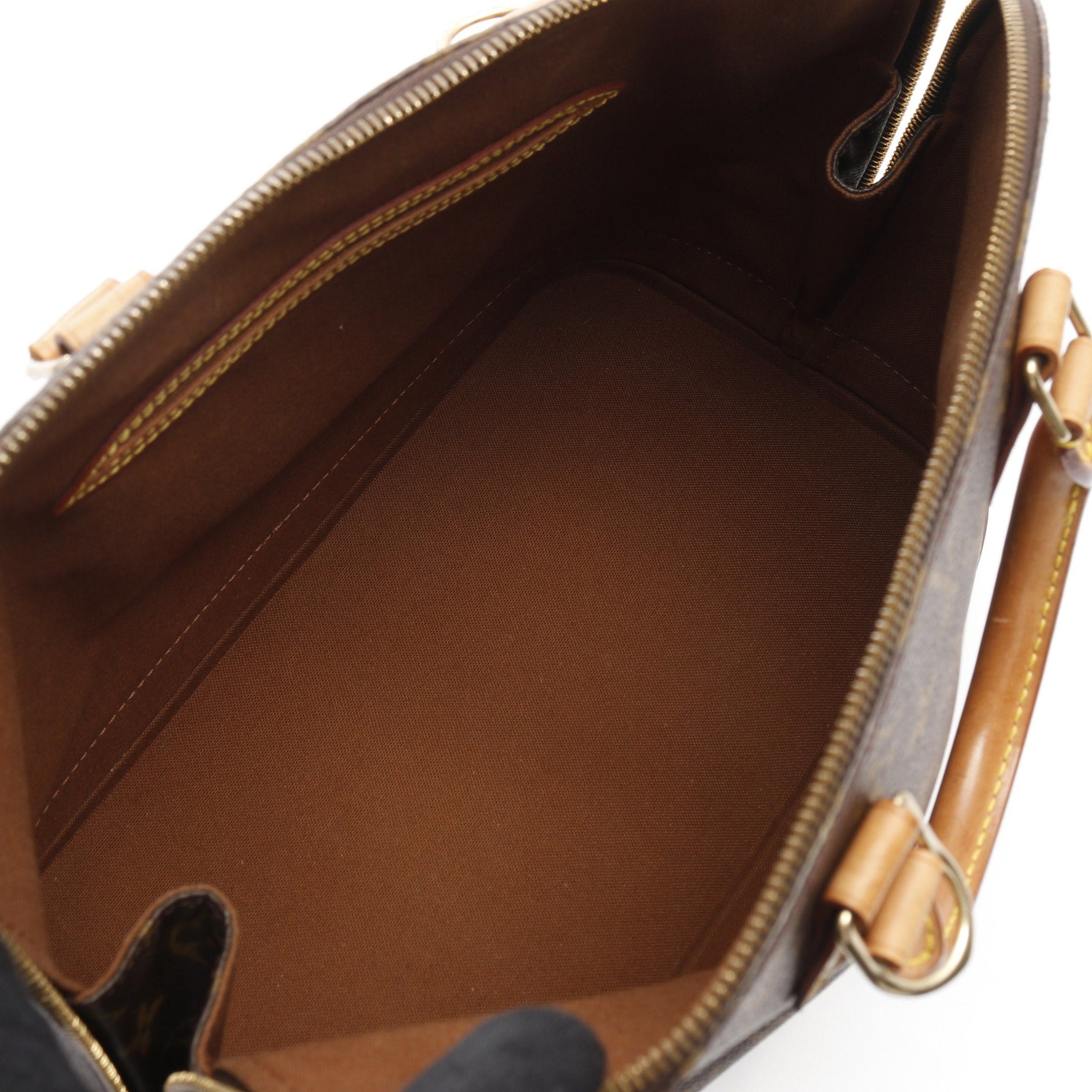 Louis Vuitton Louis Vuitton Alma Pm Monogram Handbag Leather Brown Size ONE SIZE - 3 Thumbnail