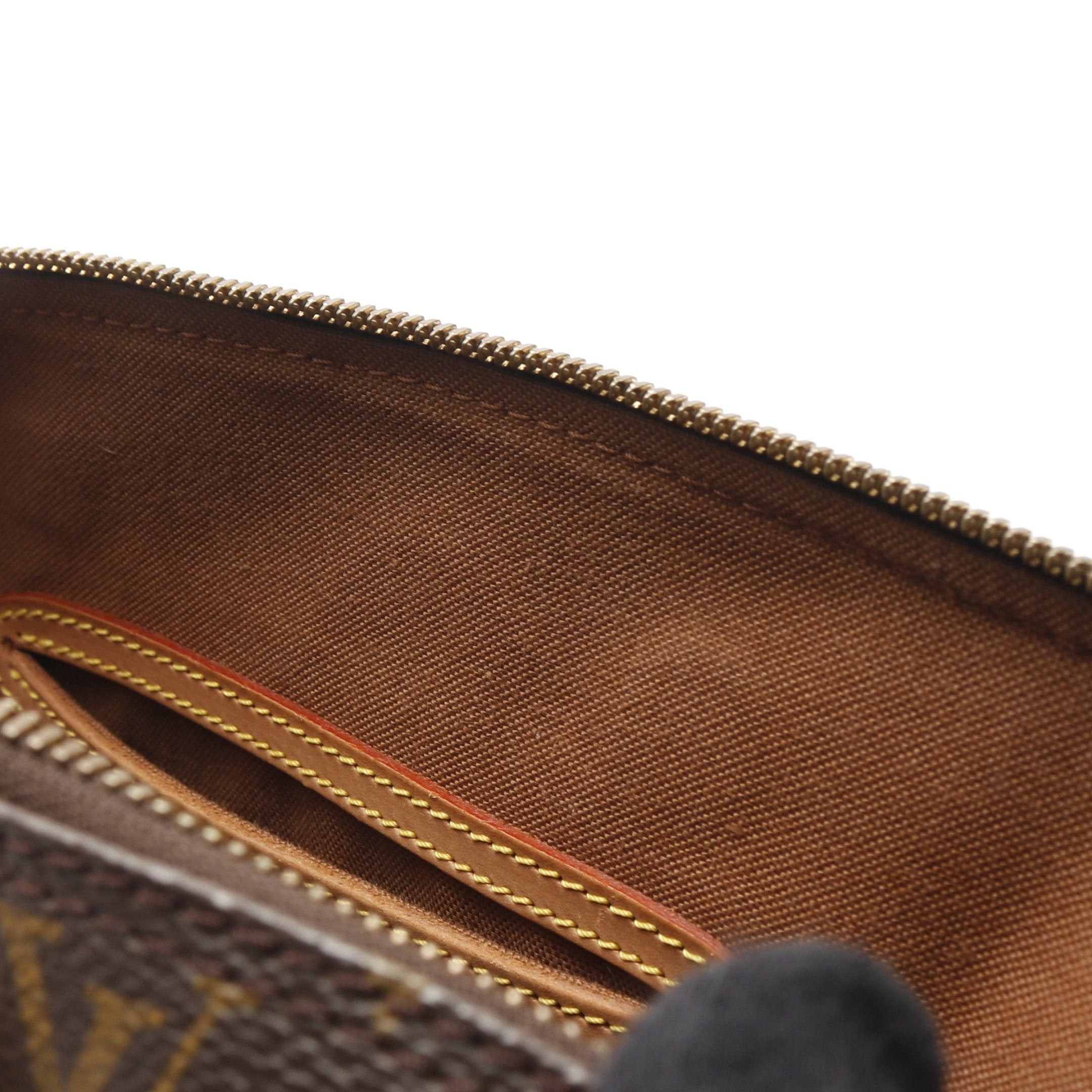 Louis Vuitton Louis Vuitton Alma Pm Monogram Handbag Leather Brown Size ONE SIZE - 9 Thumbnail