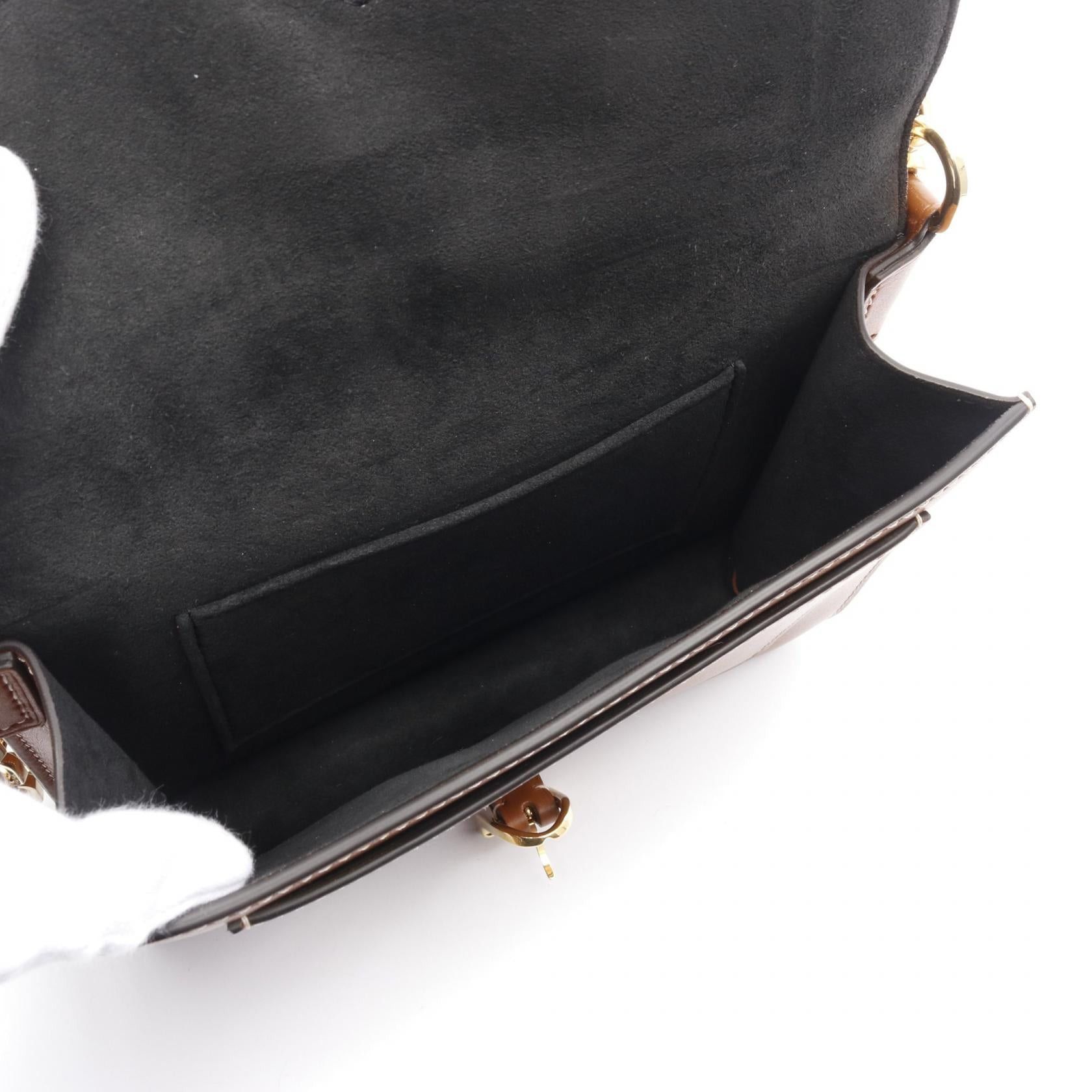 Louis Vuitton Louis Vuitton Sac Bifas Monogram Handbag Leather Brown Light 3Way Size ONE SIZE - 5 Thumbnail