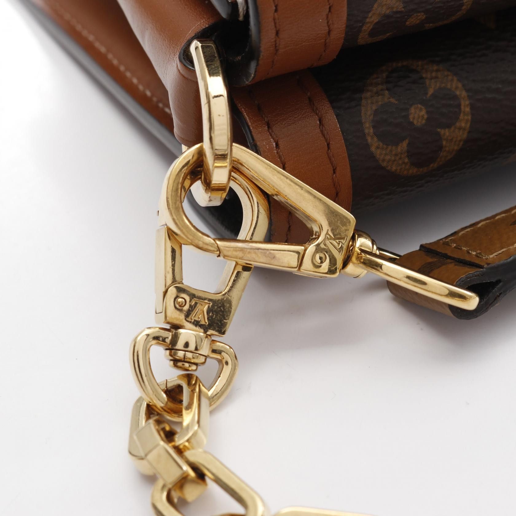 Louis Vuitton Louis Vuitton Sac Bifas Monogram Handbag Leather Brown Light 3Way Size ONE SIZE - 10 Thumbnail