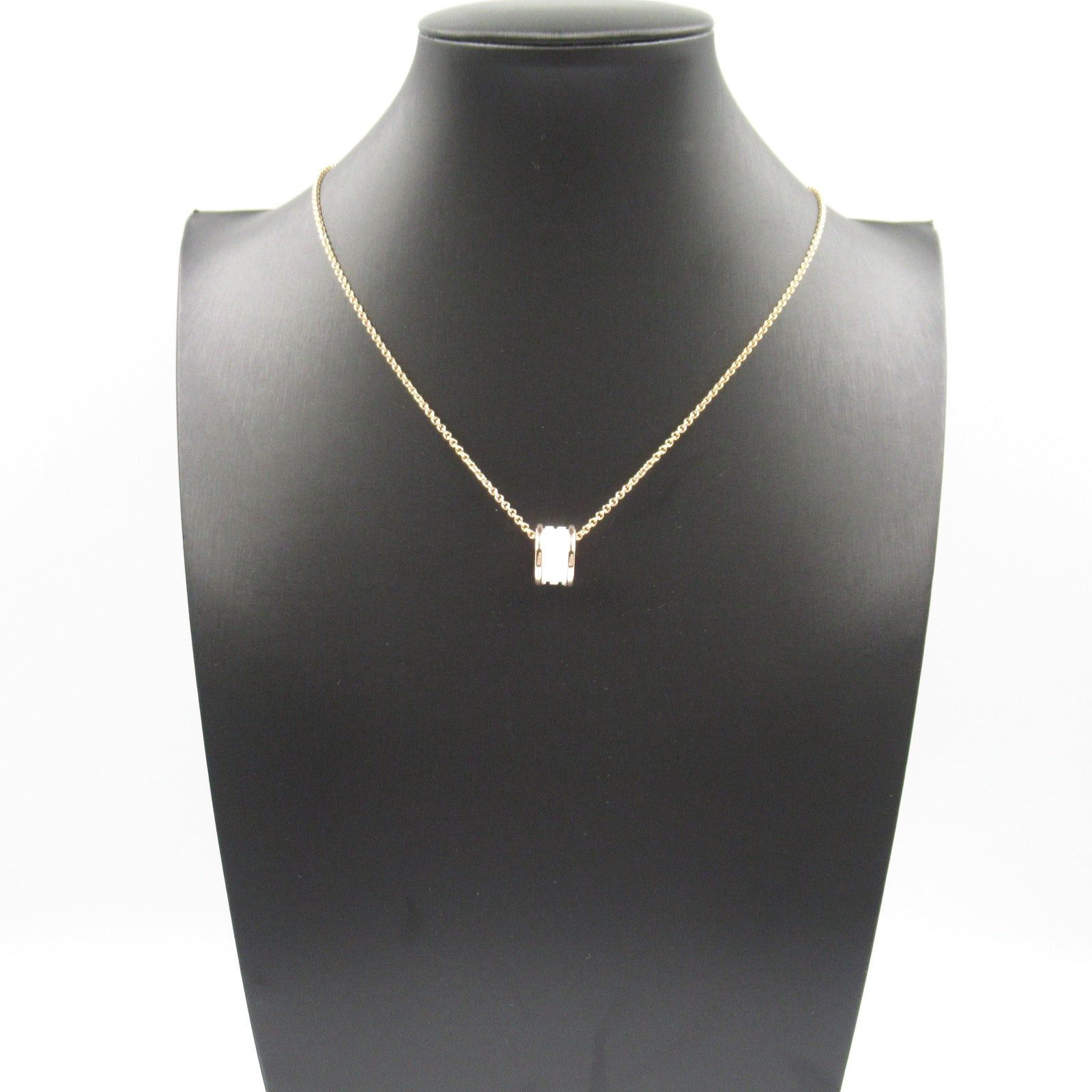 Bvlgari Bvlgari B Zero One Necklace Ceramic K18Pg (Pink Gold) Gold White Size ONE SIZE - 10 Thumbnail
