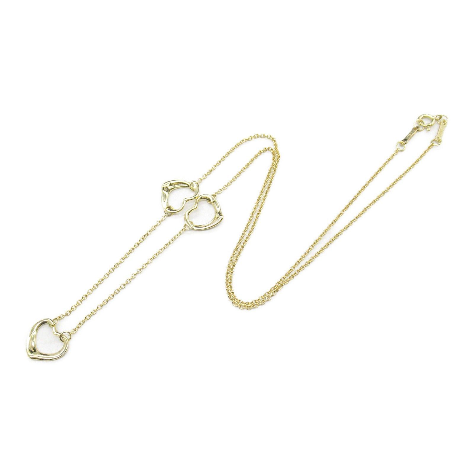 Tiffany & Co. Tiffany Co Open Heart 3 Motifs Necklace K18 (Yellow Gold) Gold Size ONE SIZE - 3 Thumbnail