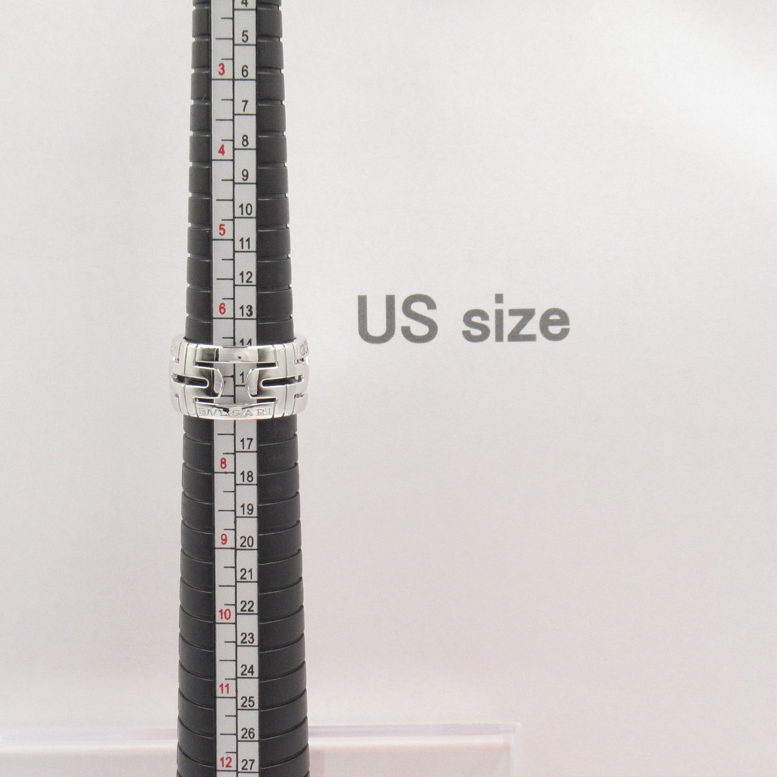 Bvlgari Bvlgari Parentesi Ring K18Wg (White Gold) Silver Size ONE SIZE - 6 Thumbnail