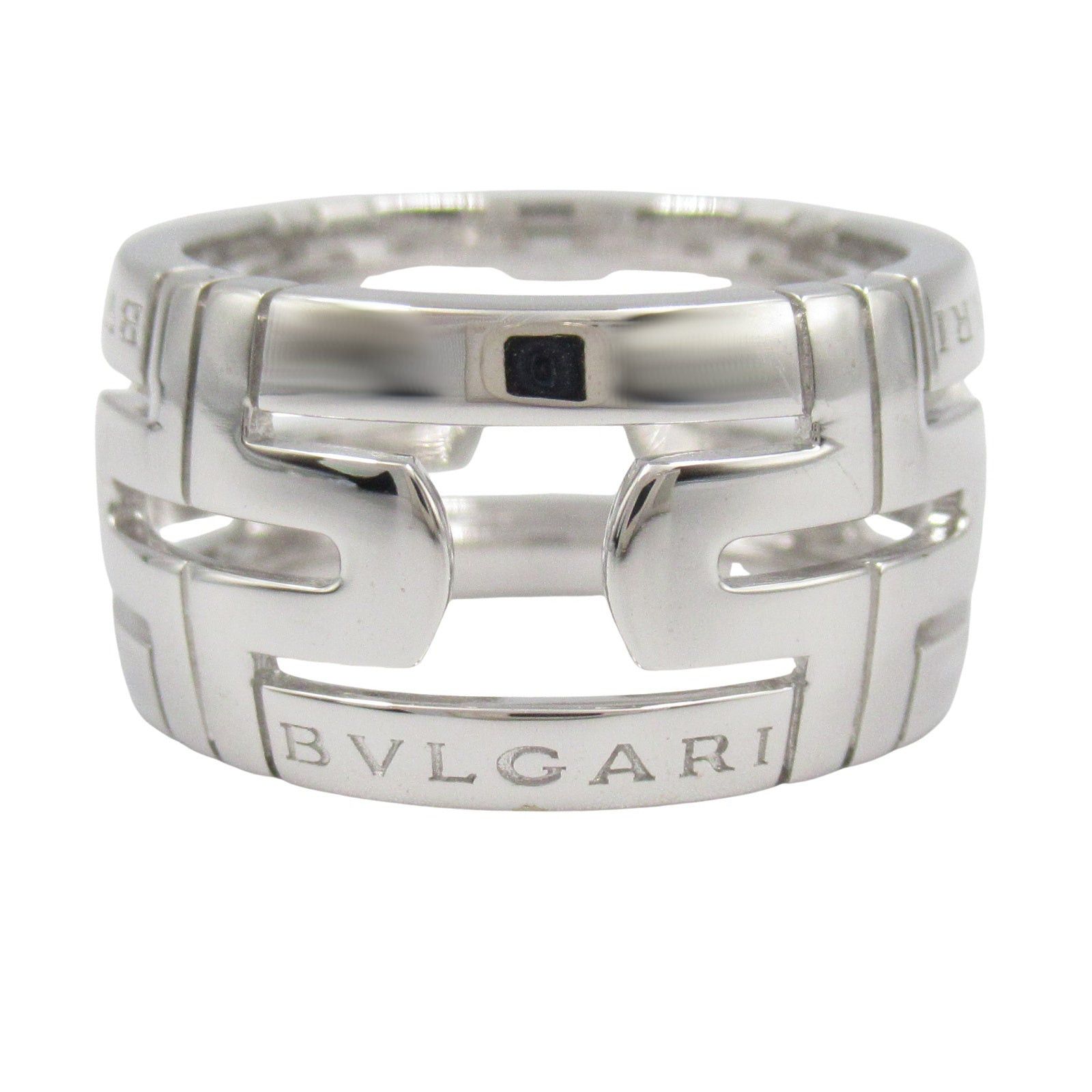 Bvlgari Bvlgari Parentesi Ring K18Wg (White Gold) Silver Size ONE SIZE - 3 Thumbnail