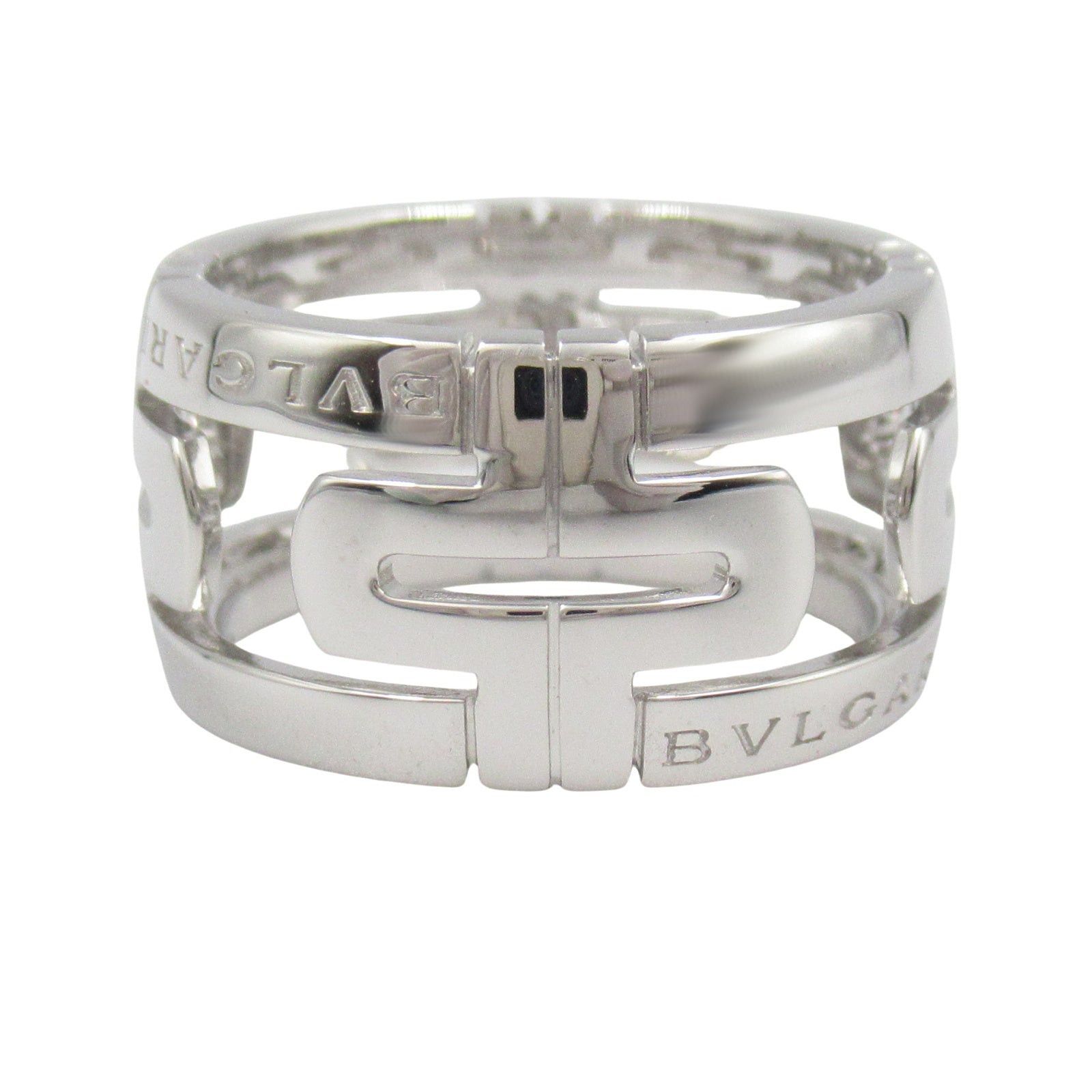 Bvlgari Bvlgari Parentesi Ring K18Wg (White Gold) Silver Size ONE SIZE - 2 Thumbnail